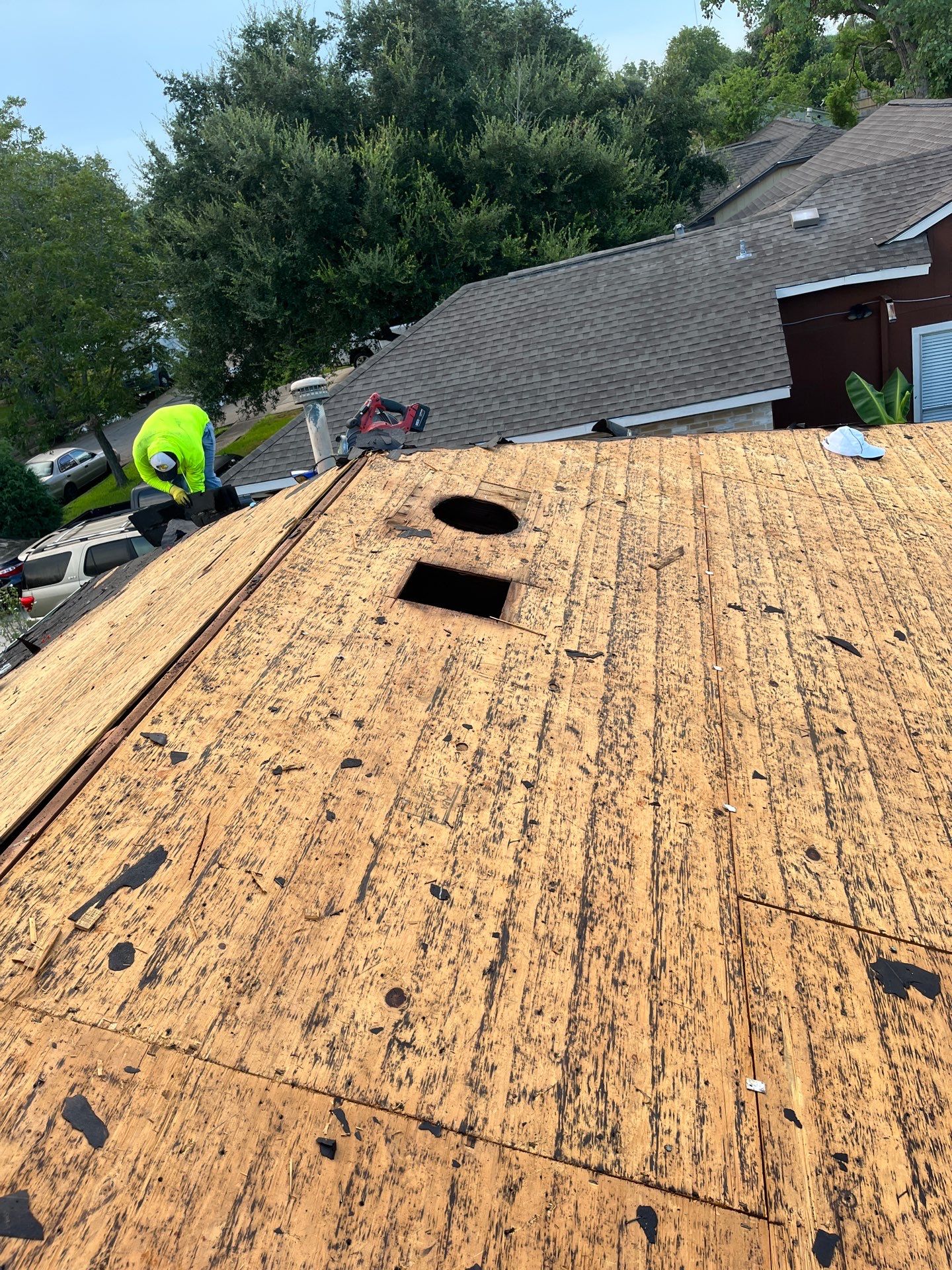 Marine Veteran Reroof Project by Berry Good Roofing 