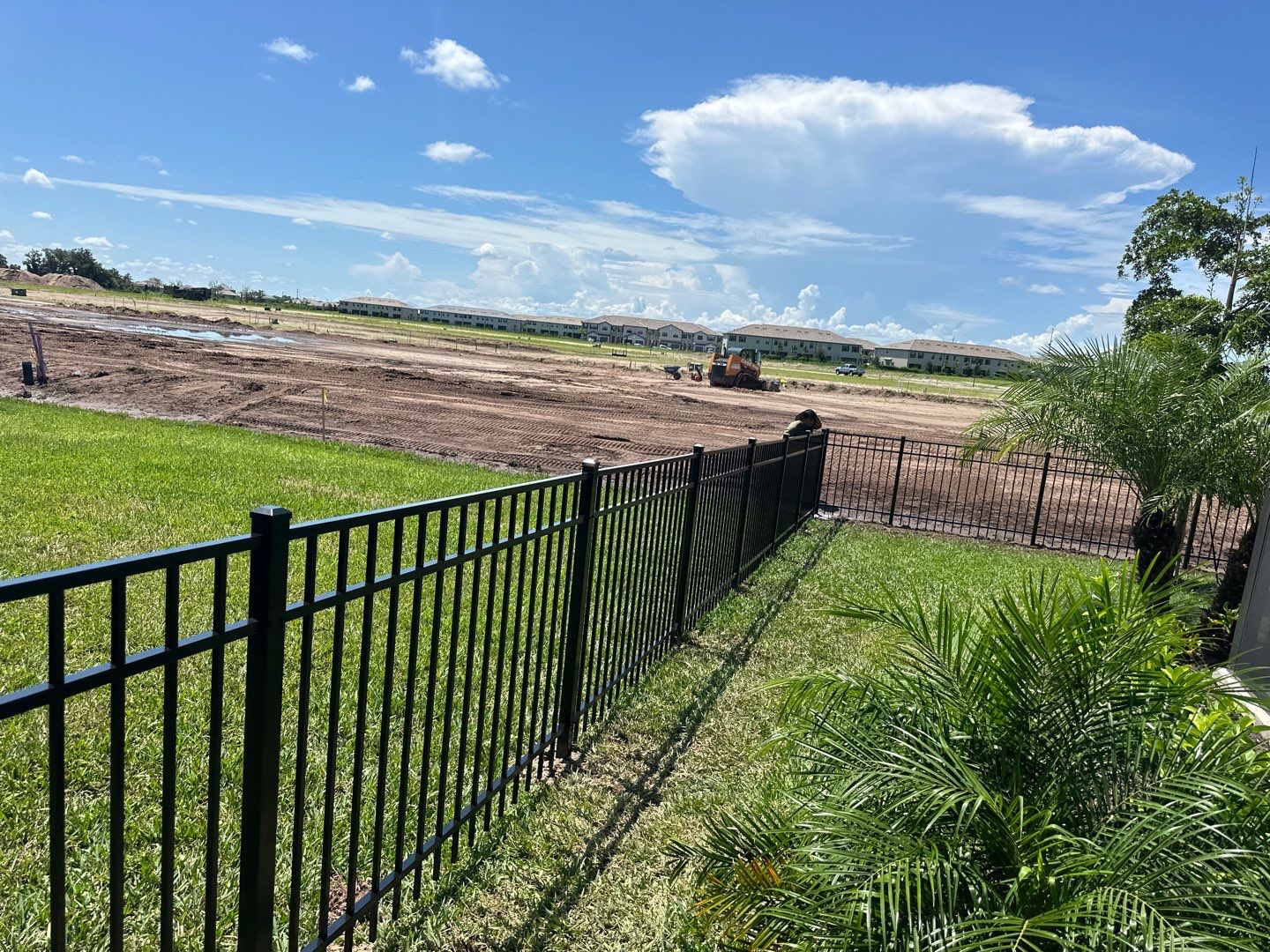 Aluminum Fence Installation using 3 Rail Aluminum Fence by Asap fence and gates, LLC