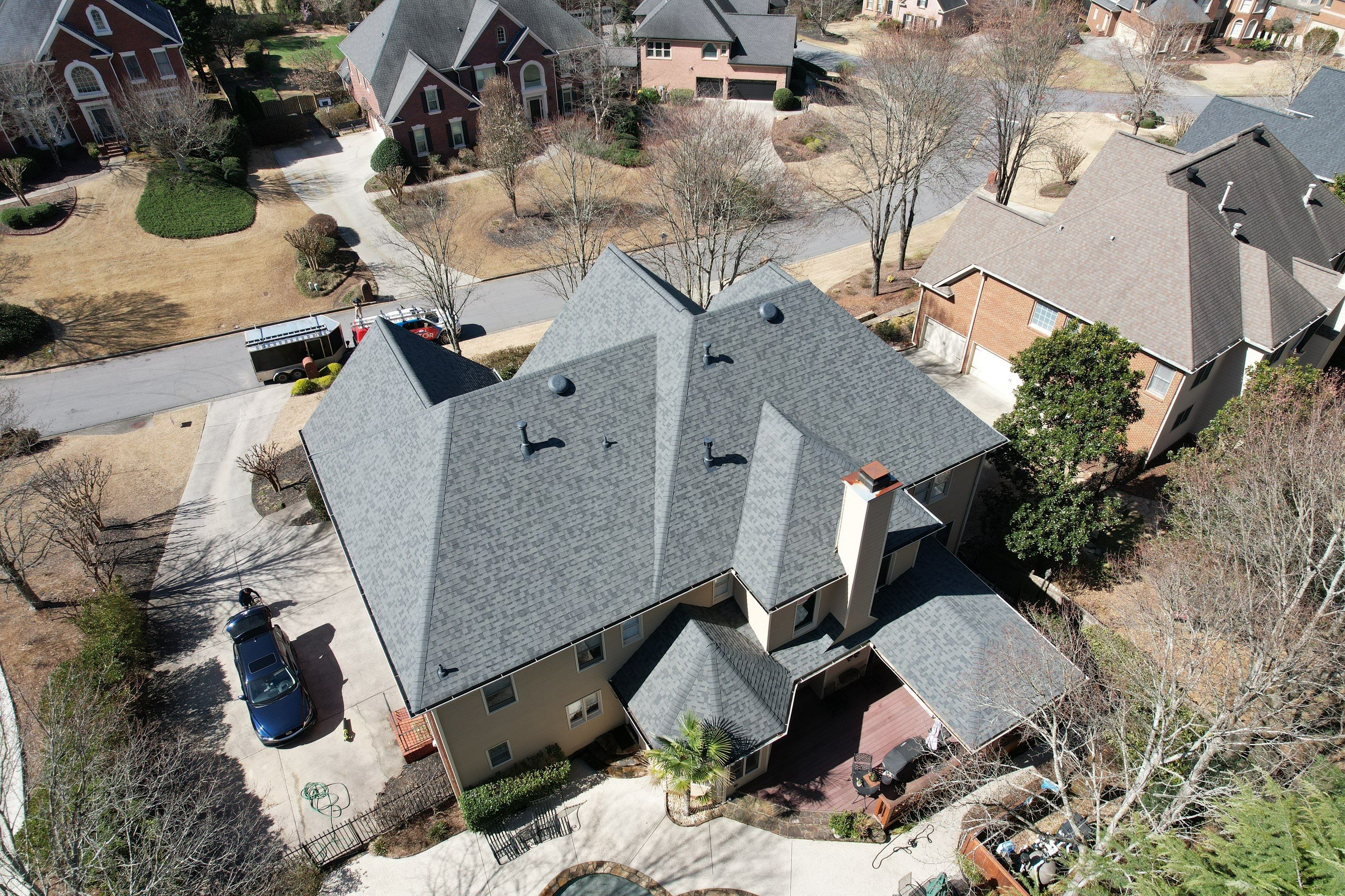 Duration TruDef Williamsburg Gray Residential Roofing Installation by Inspector Roofing and Restoration