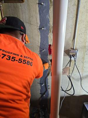 Non-Structural Crawlspace Foundation Crack Injection
