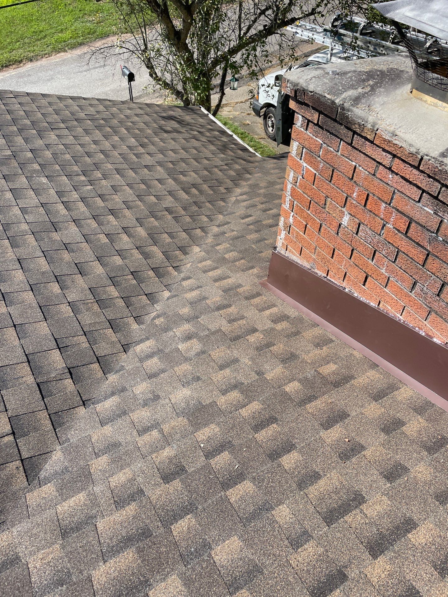 Residential Roofing Installation using GAF TImberline HDZ Hickory by Rainstoppers Roofing