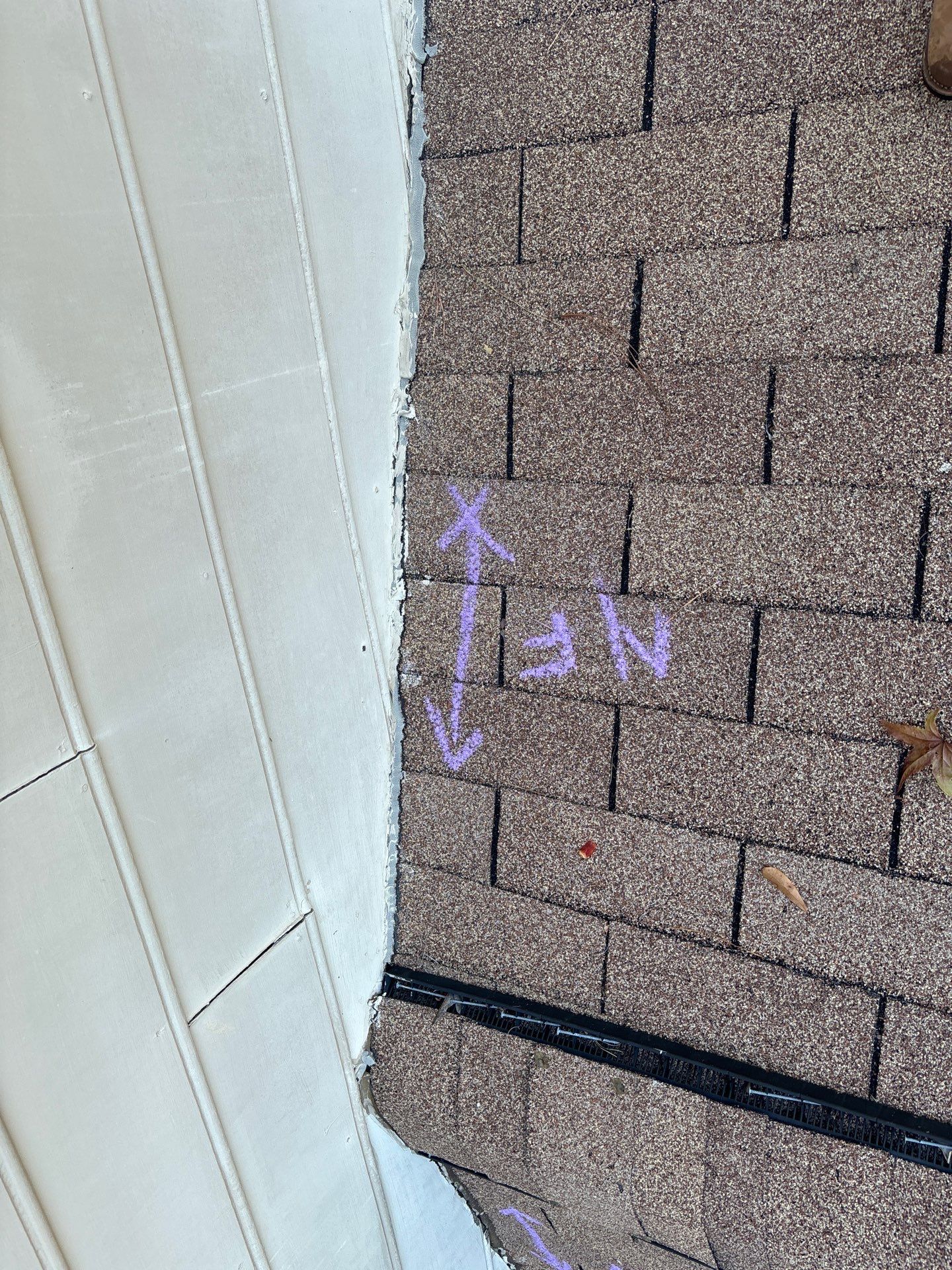Missing Step flashings by Deerfield Roofing LLC