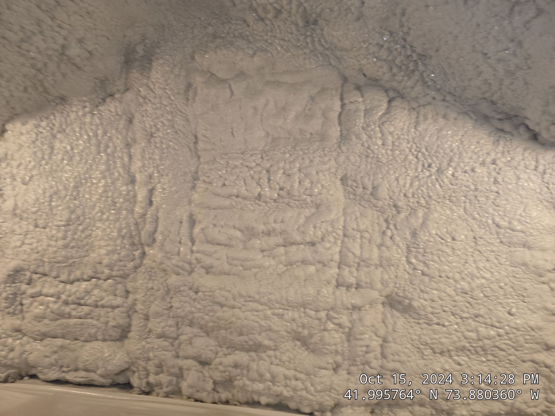 Attic Insulation using open cell spray foam by NYS Foam & Energy
