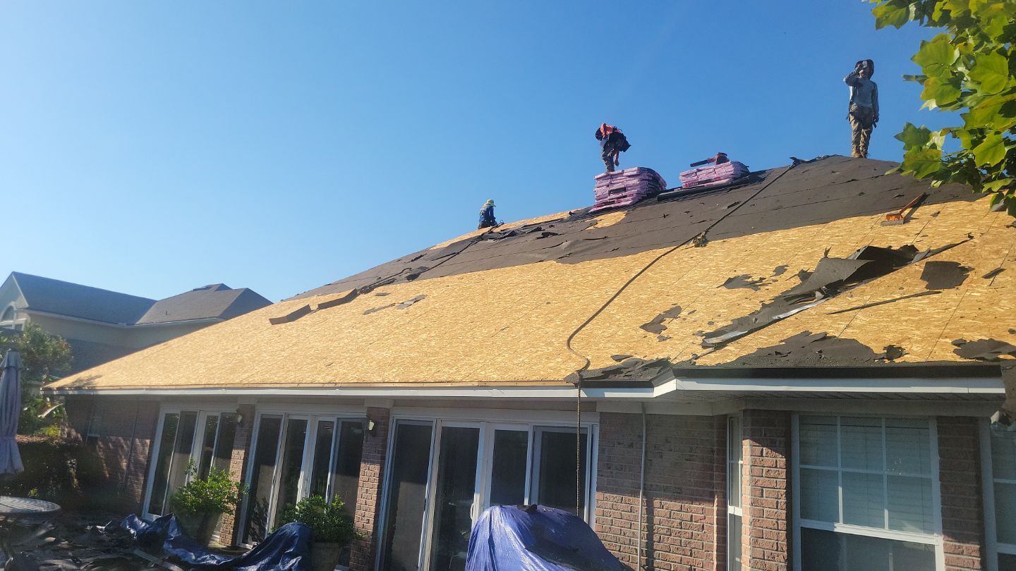 Residential Roofing Installation using Owens Corning TruDefinition Duration Shingles by Galaxy Builders, Inc.