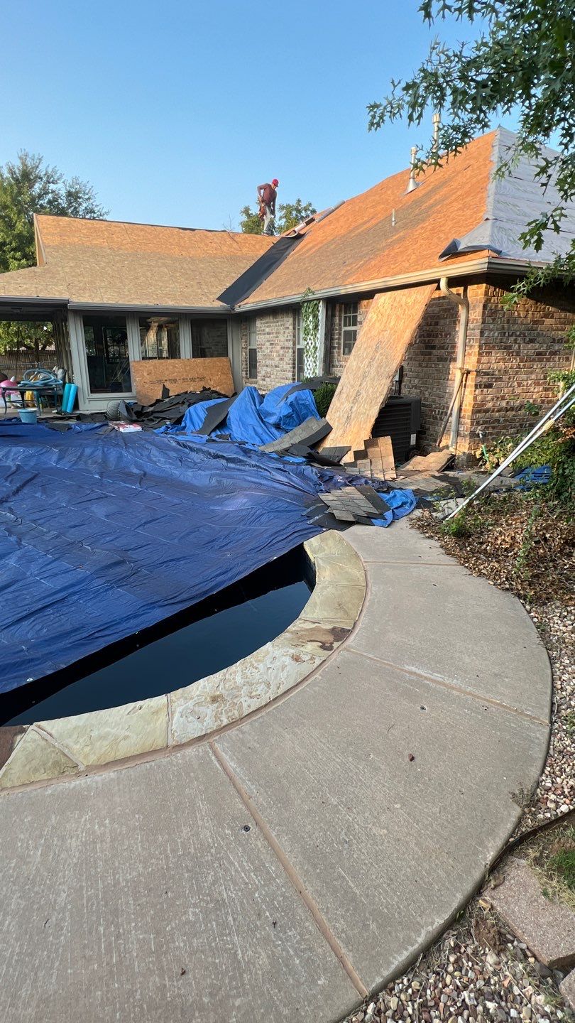 Residential Roofing Installation using GAF Natural Shadow  by A & H Roofing and Contracting