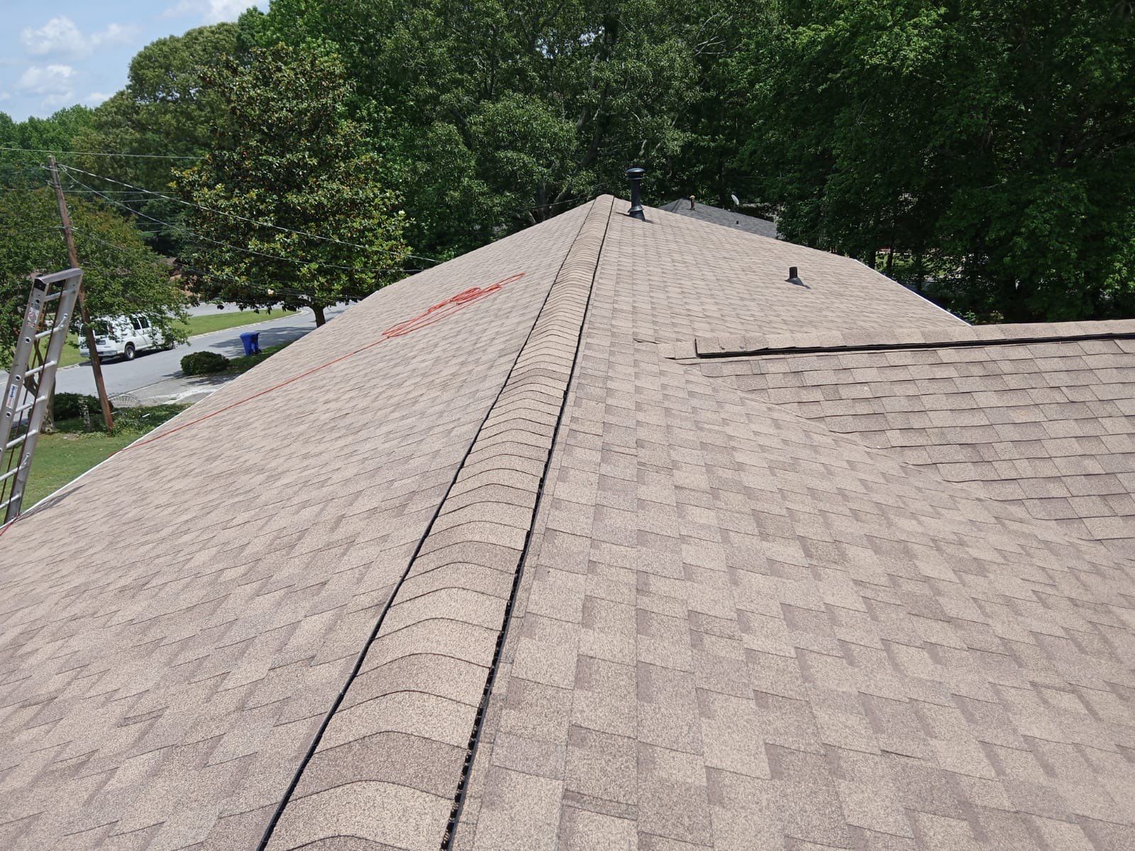 Residential Roofing Installation using asphalt shingle roofing by Galian Roofing LLC