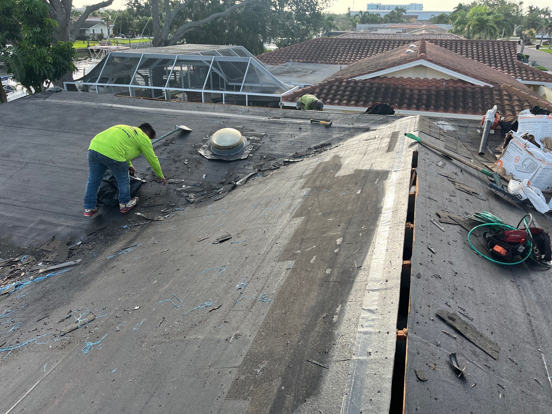 Project in St. Petersburg 33711 by Mitchell Roofing Company LLC 