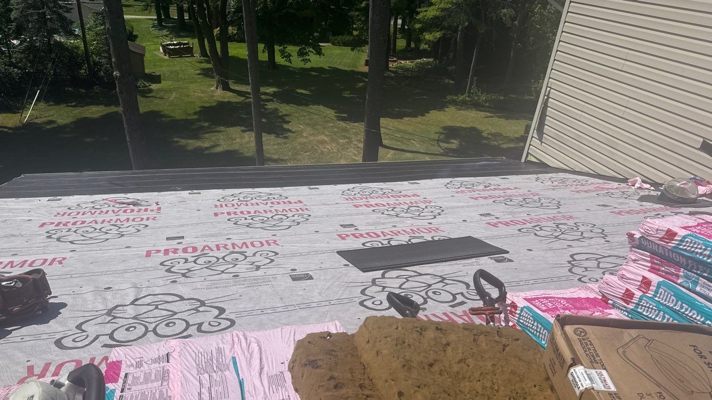 Roof Replacement using Owens Corning Onyx Black by 180 Contractors