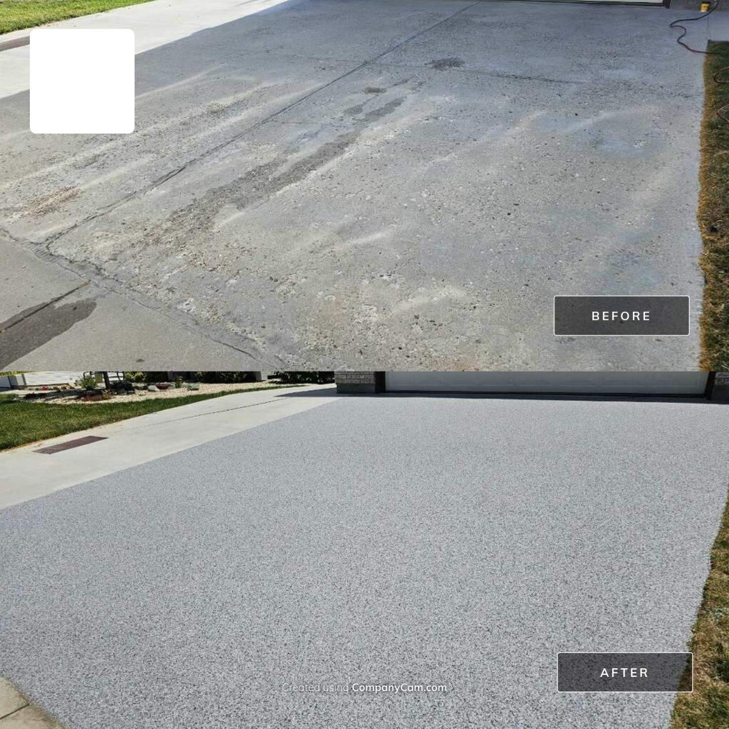 Driveway and Walkway Makeover with Vuba Stone by Mr. Mudd Concrete