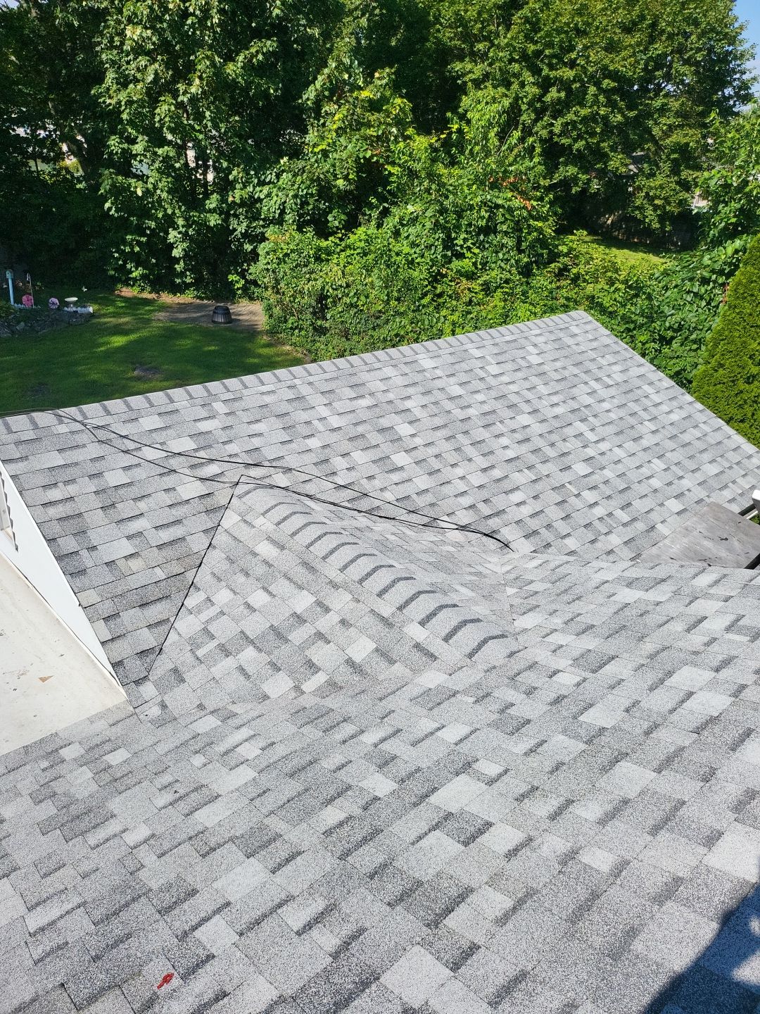 Residential Roofing Installation using Owens Corning TruDefinition Sierra Gray by A Plus Exterior