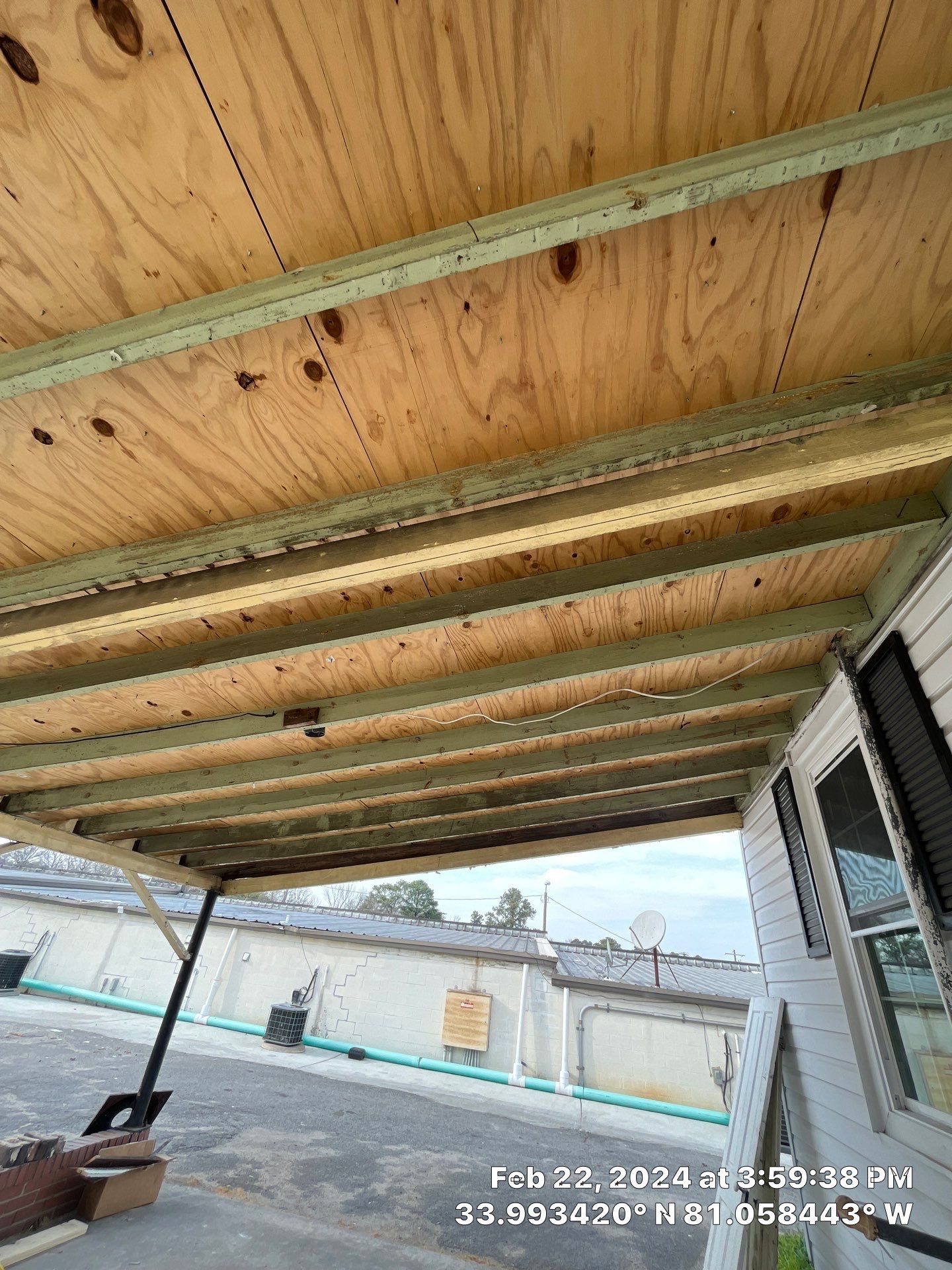 Geaux 2 Guy Spruce Up Your 1886 Porch with Beadboard and Attic Access! by Thompson Industrial