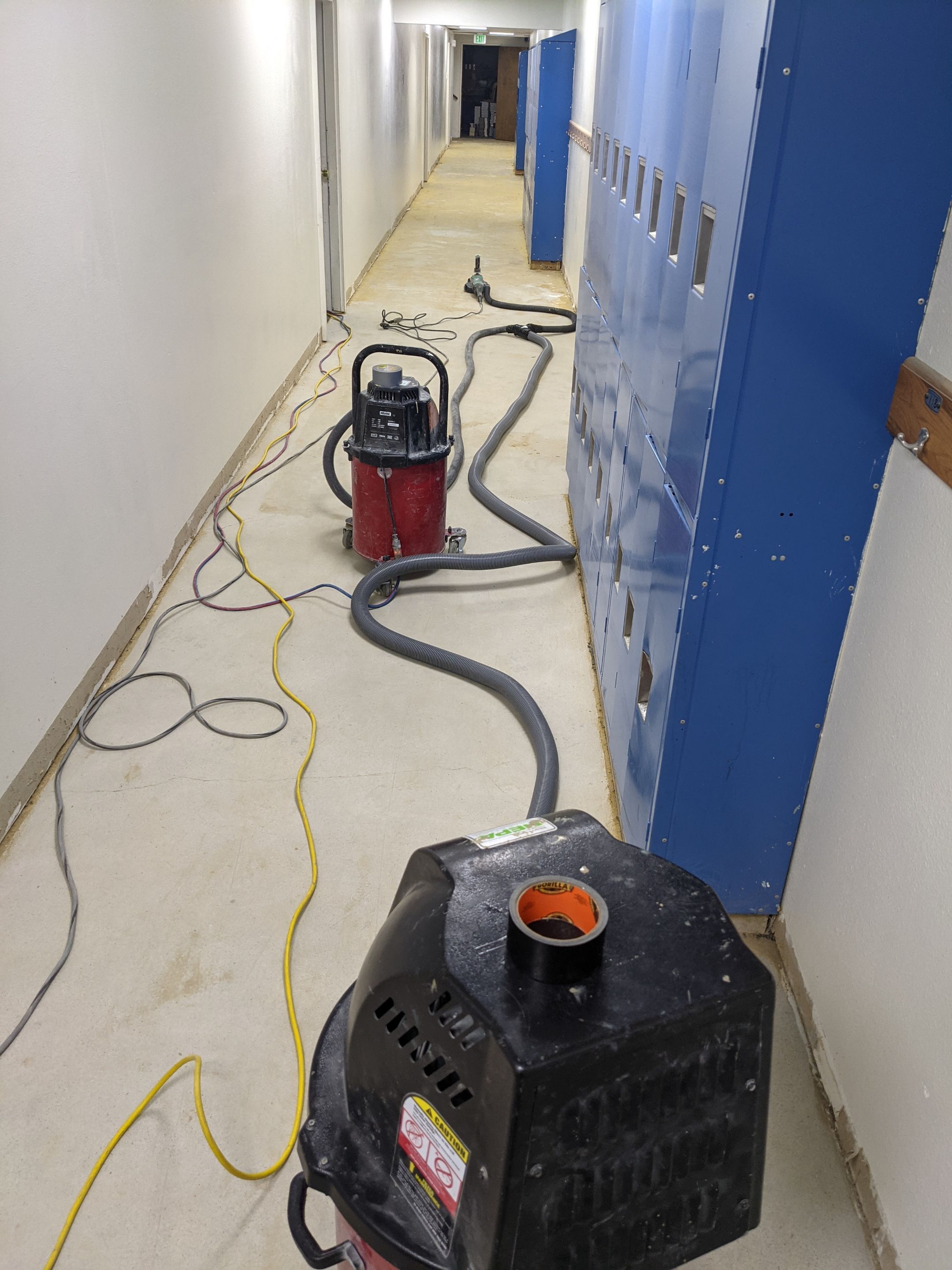Commercial Floor Transformation using Silver Creek by Croc Coatings, LLC