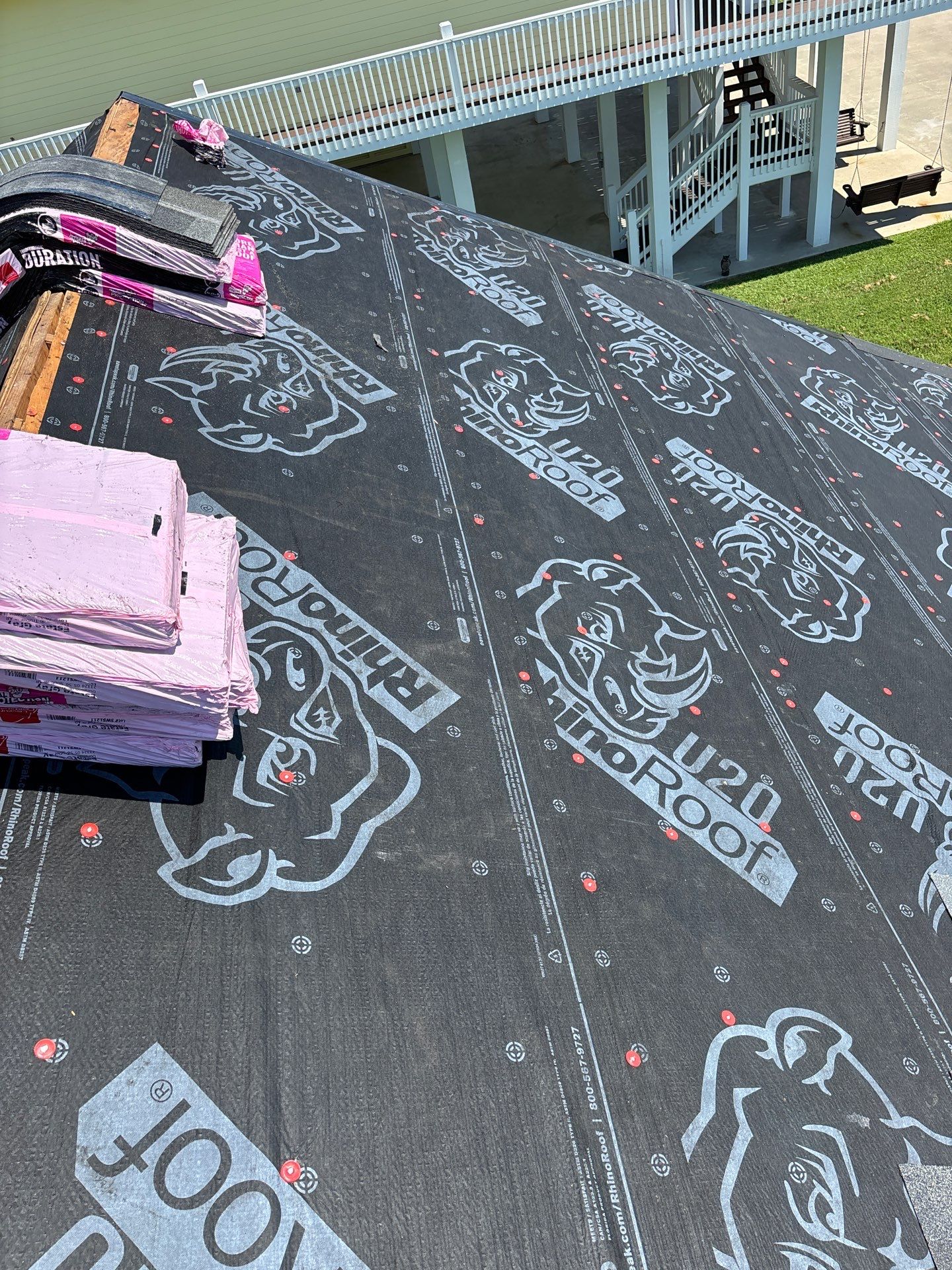 Residential Roofing Repair using Owen's Corning Duration (Lifetime) Shingles by Roof Repair Company