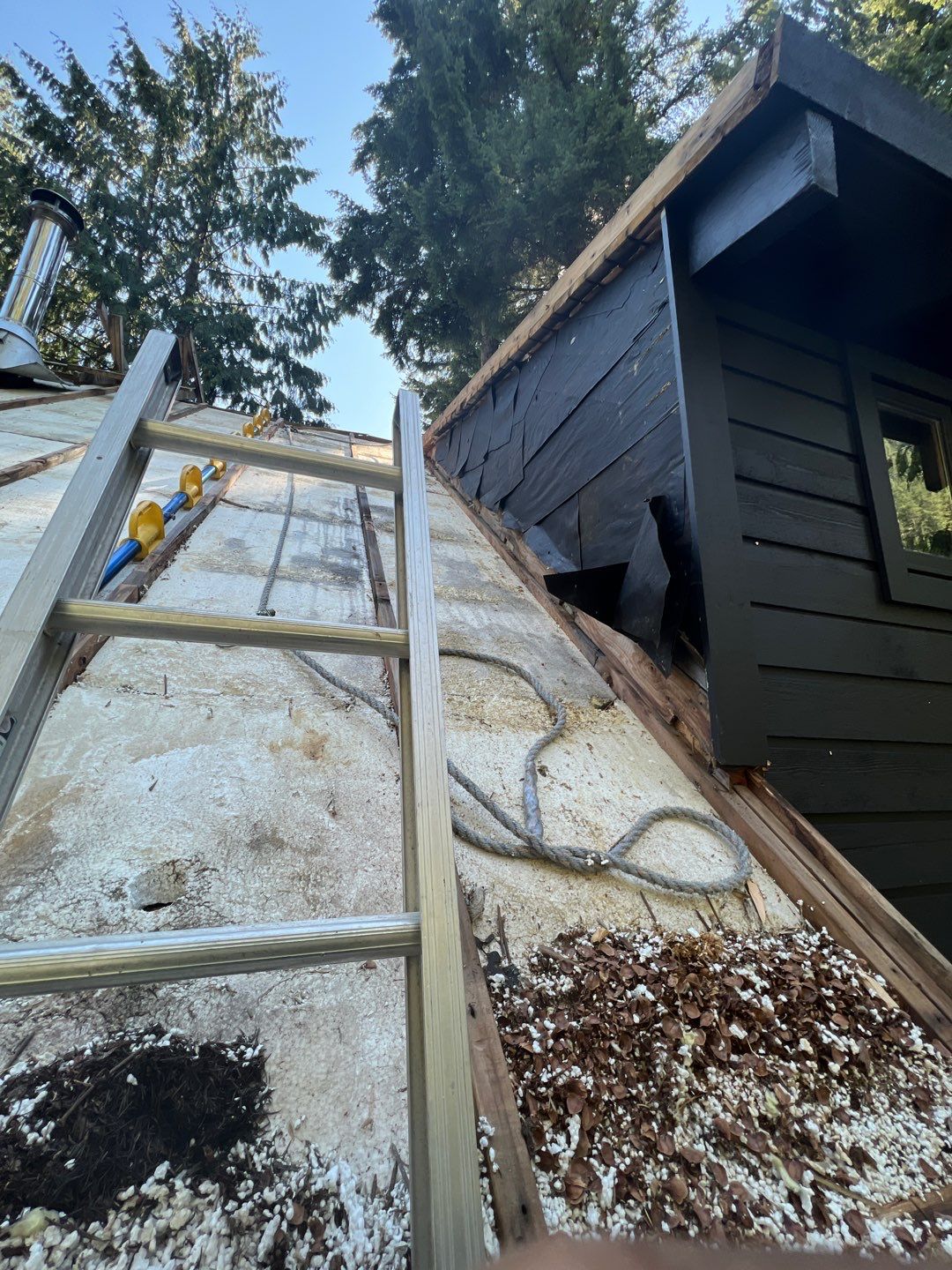 Residential ReRoofing Installation using 12" Prolok metal  by Top Notch Roofing Inc