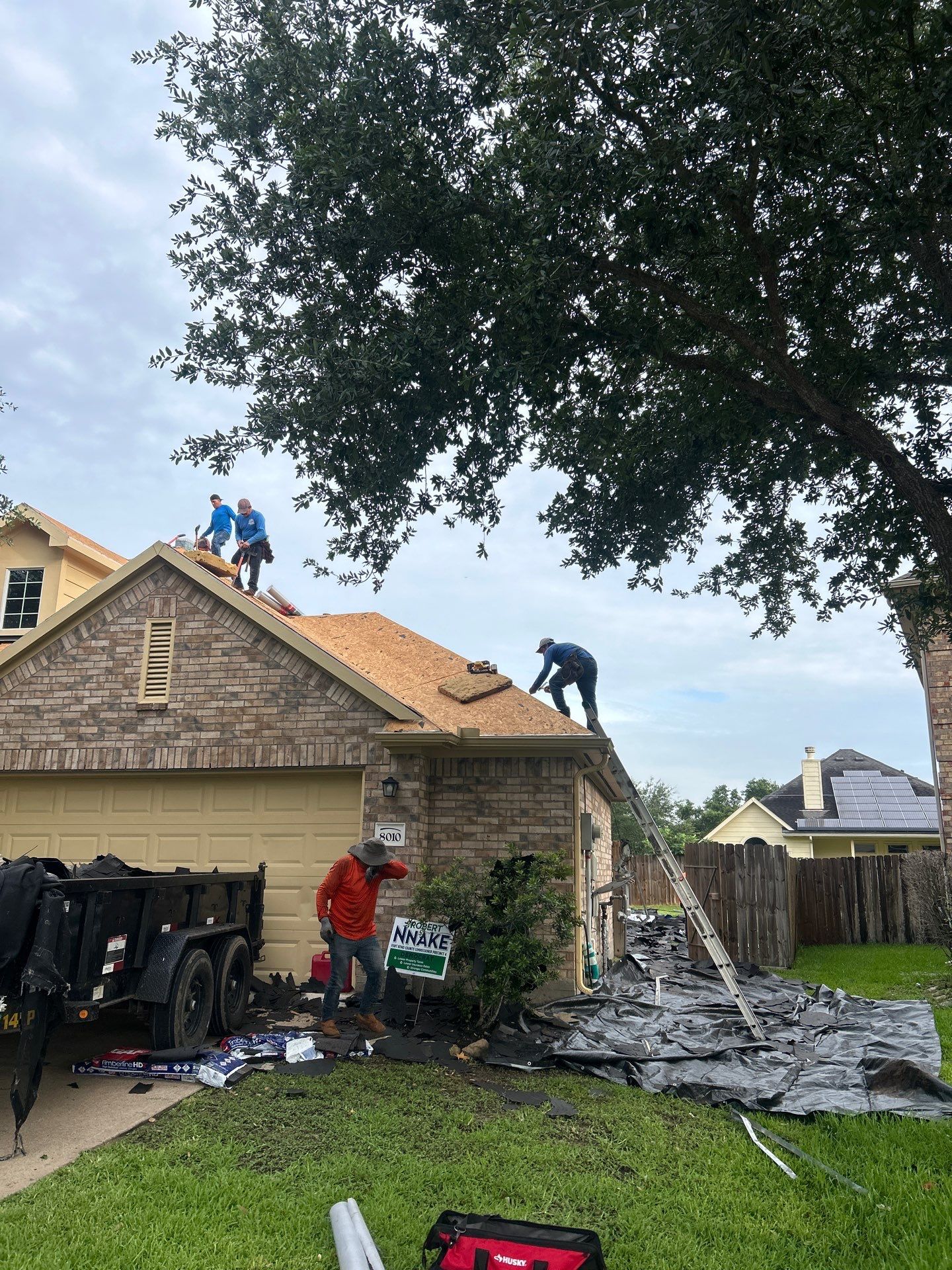 Roof Replacement in Grand Mission, Richmond TX by Roof Repair Company