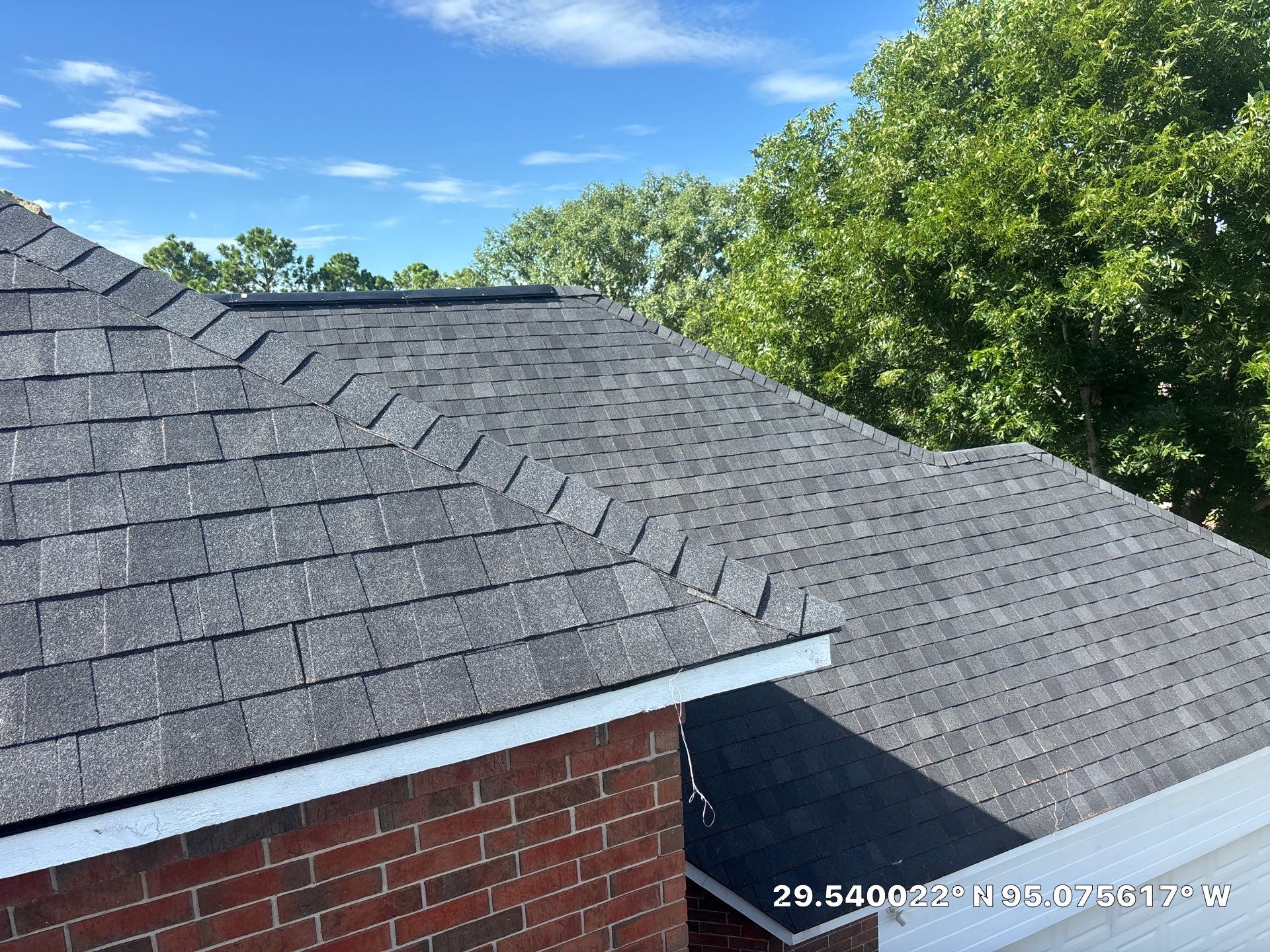 Residential Roof Replacement using Atlas Pinnacle Pristine Black Shadow by Elite Roofing LLC