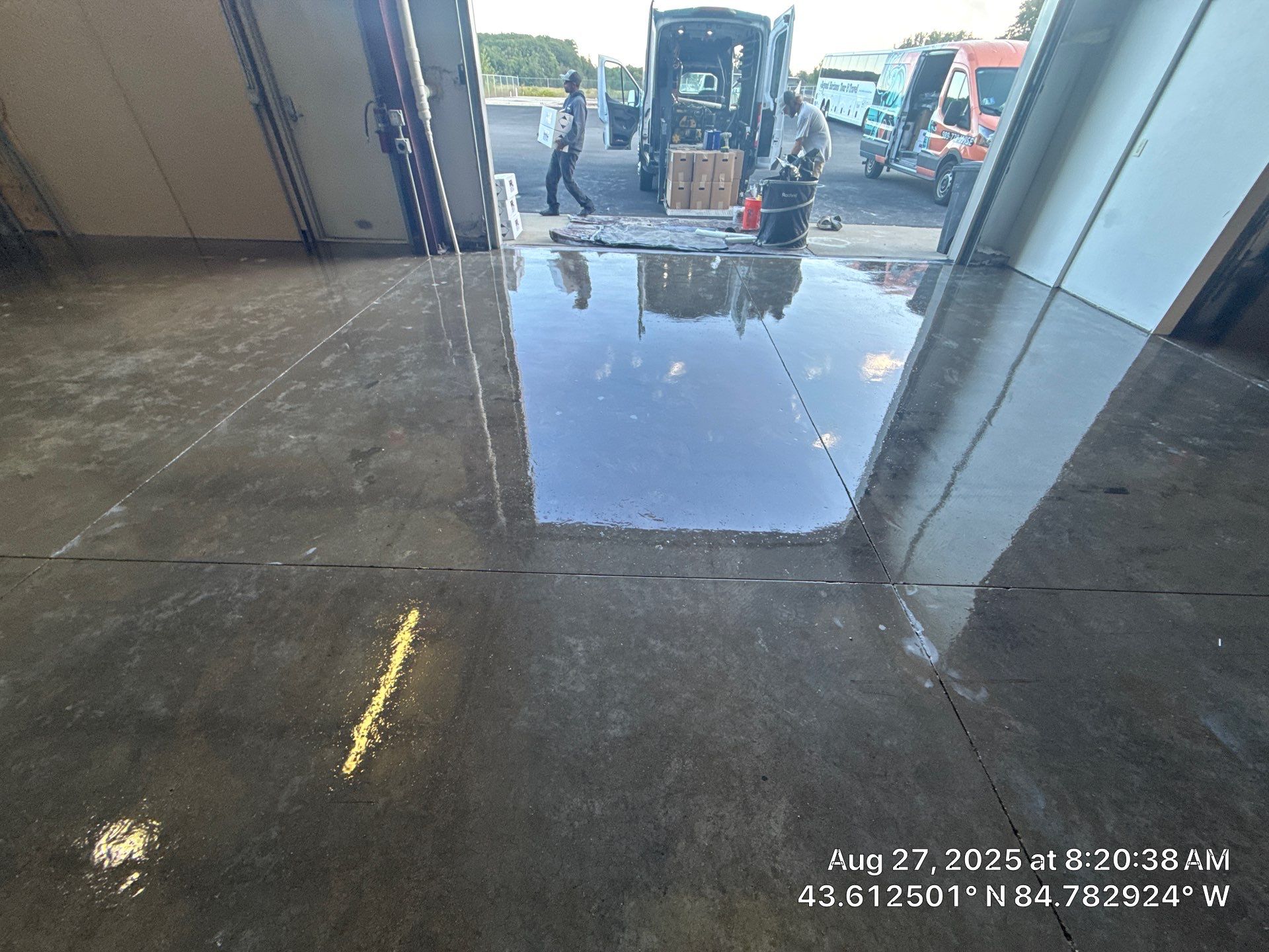 Project in Mt. Pleasant by Wise Coatings of Central Michigan