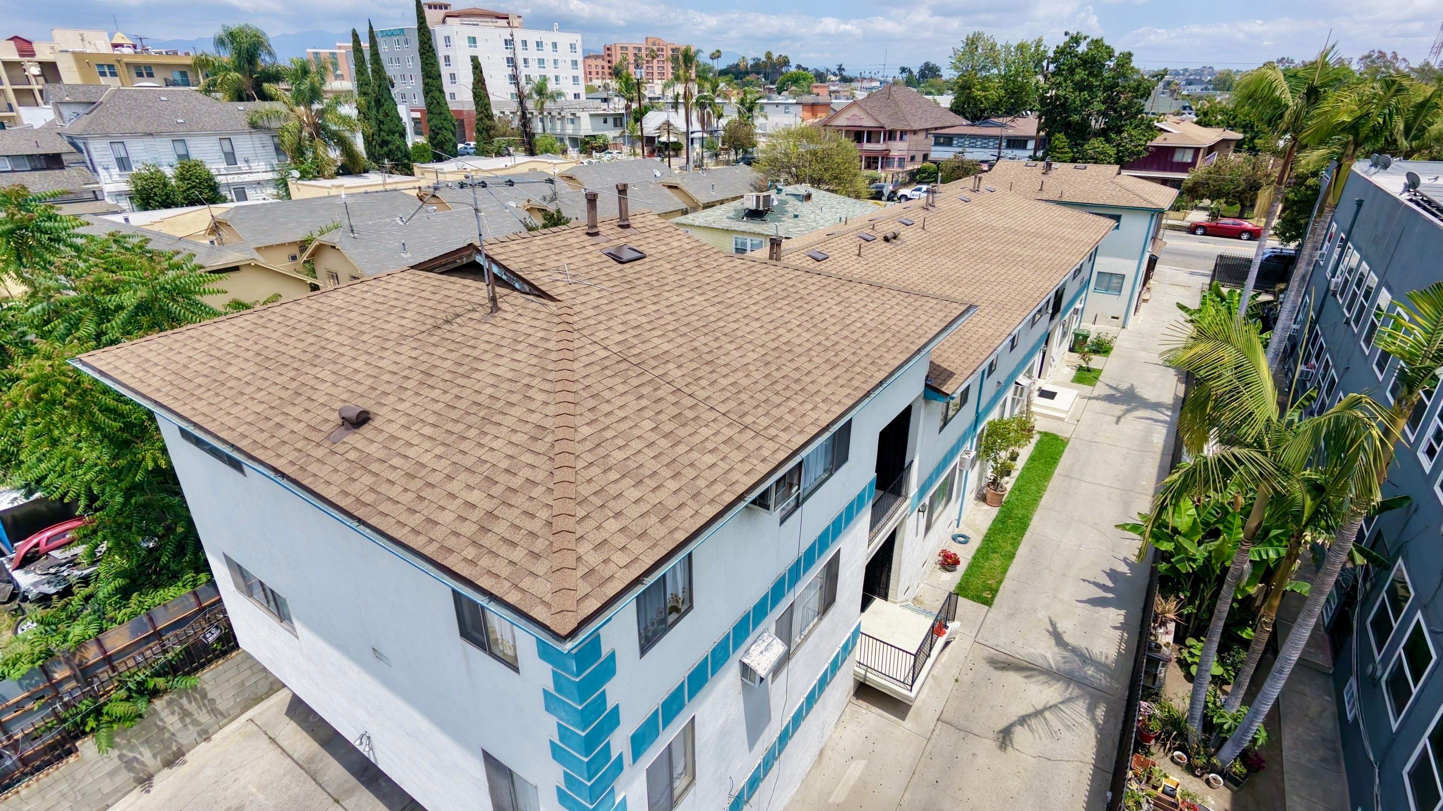 Apartment Building in East LA by Hull Brothers Roofing