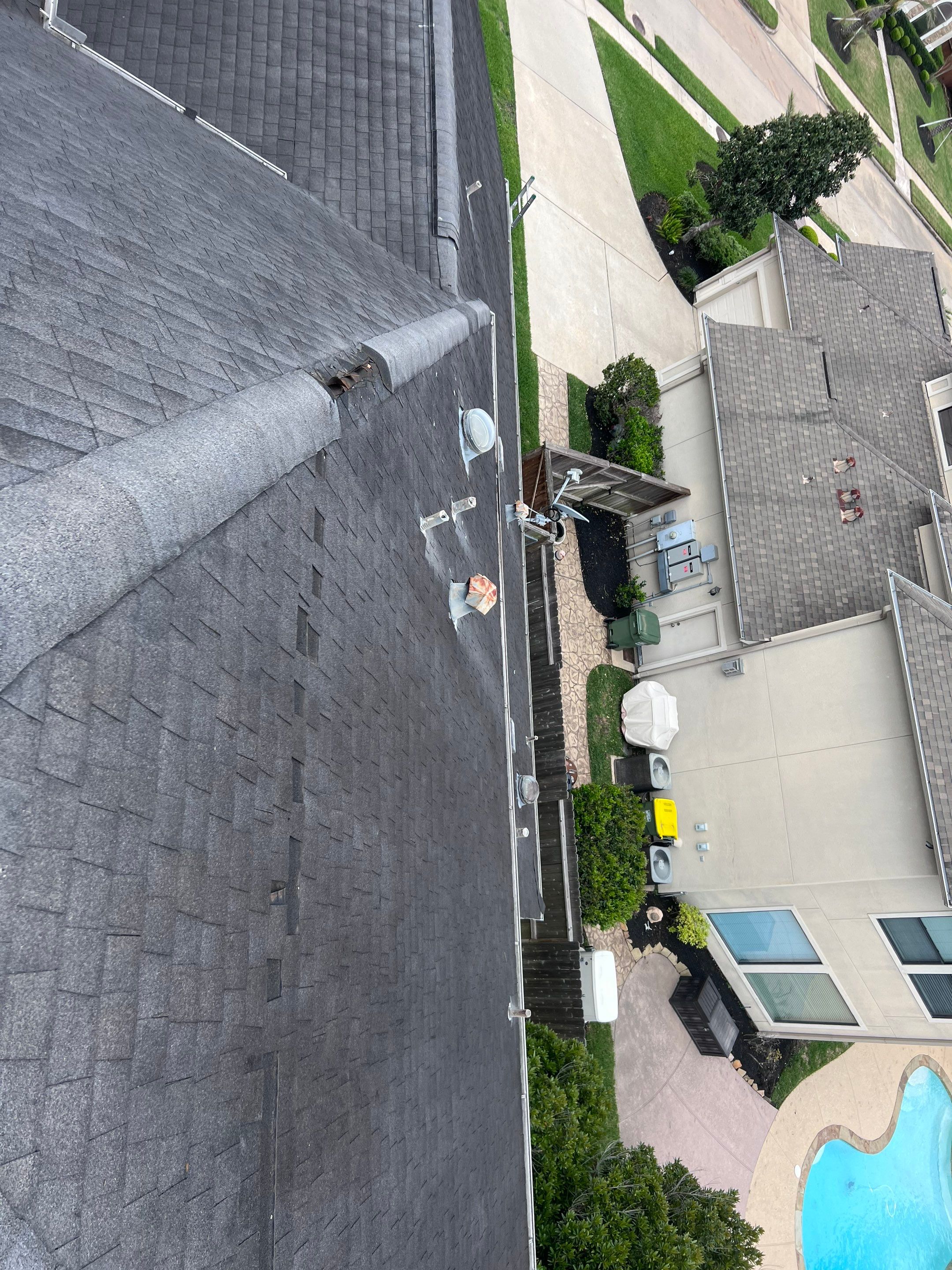 Residential Roofing Repair using Owen's Corning Duration (Lifetime) Shingles by Roof Repair Company