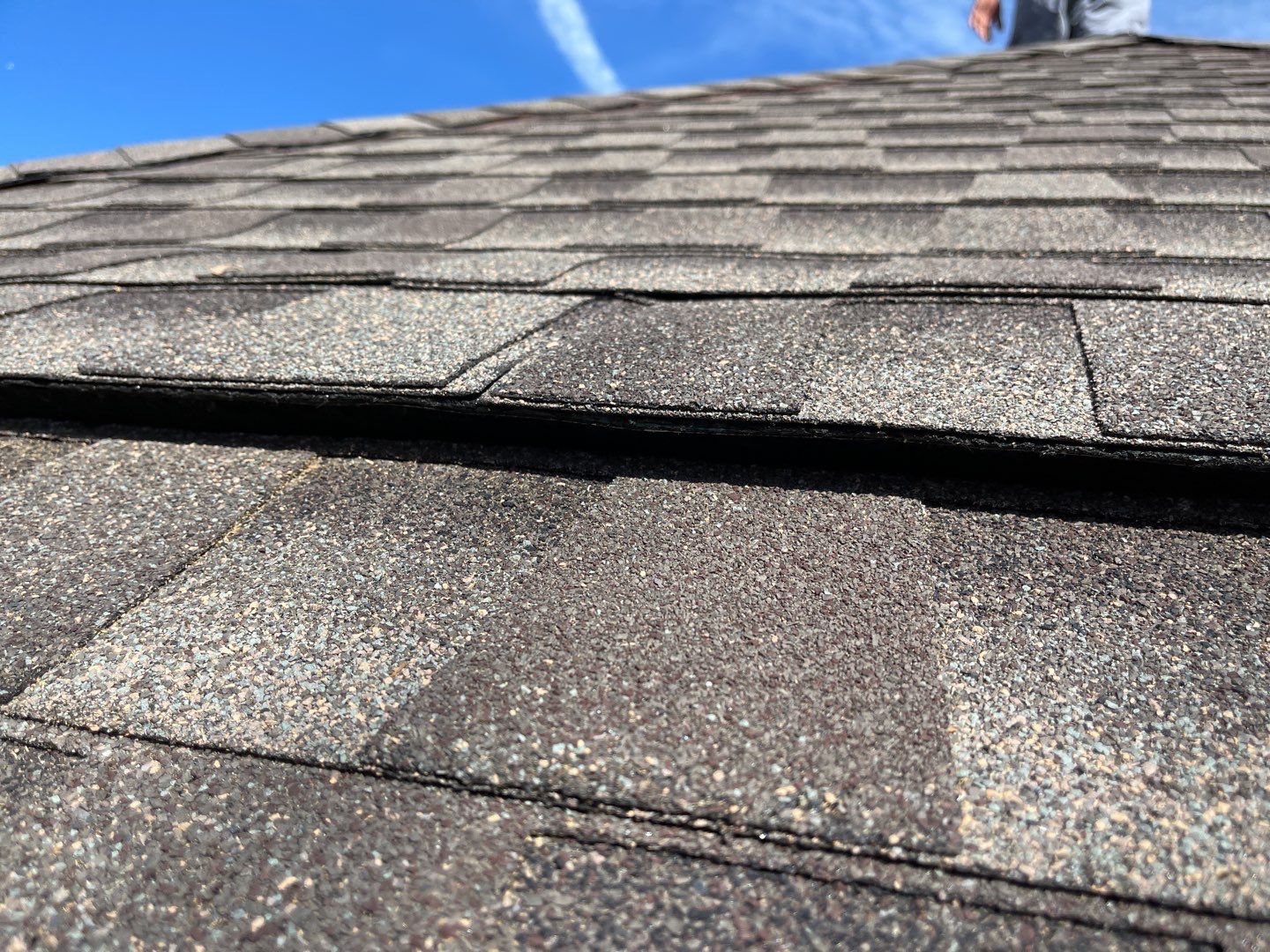 Major storm damage required full roof replacement along with other exterior repairs by First United Roofing & Construction