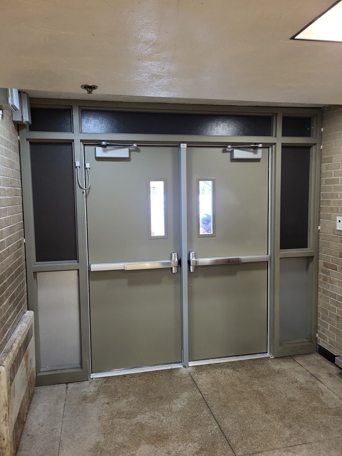 School Exterior Door Safety Upgrade using Complete Opening by FBH Architectural Security