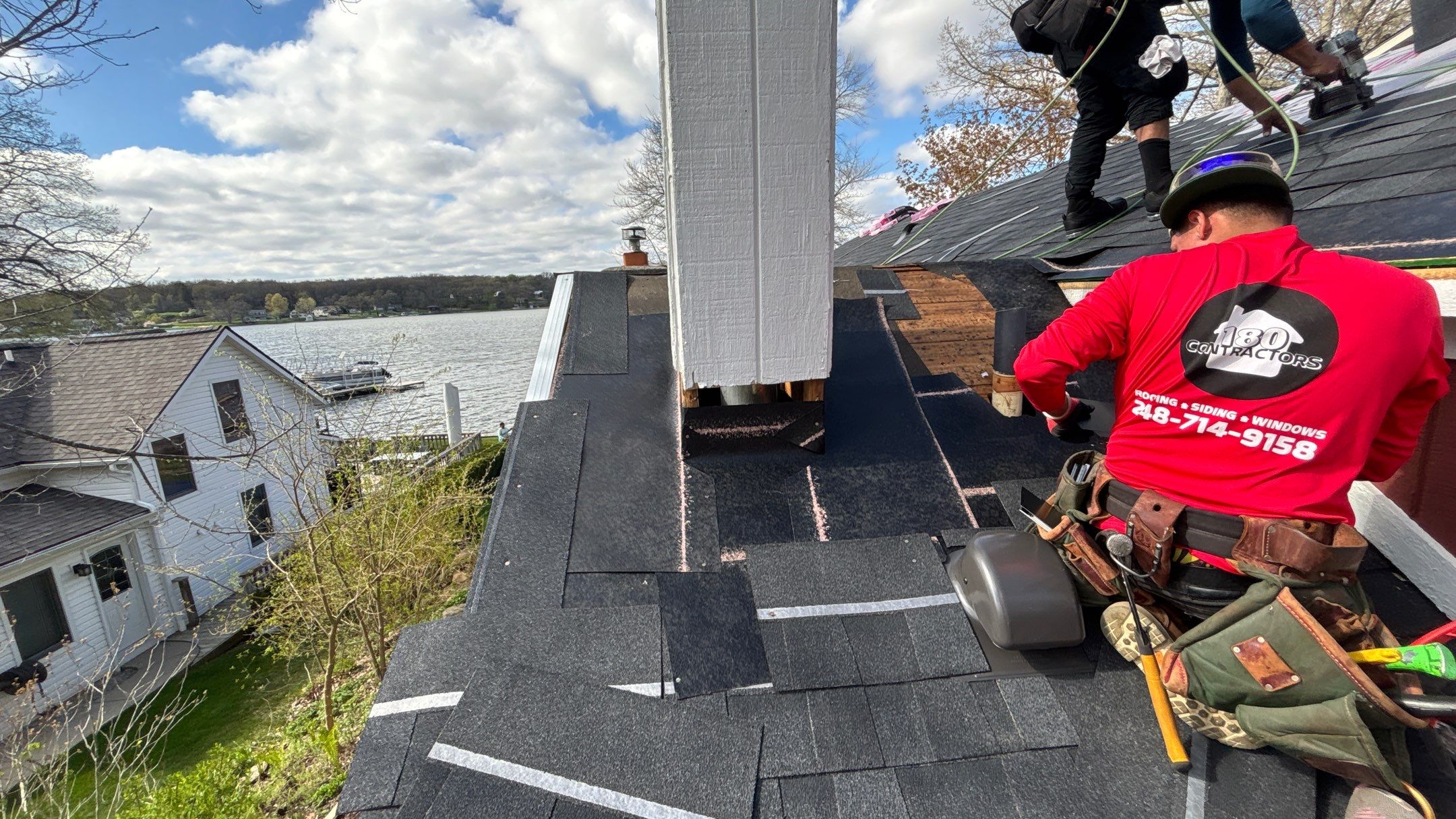 Roof Replacement using Owens Corning Duration by 180 Contractors