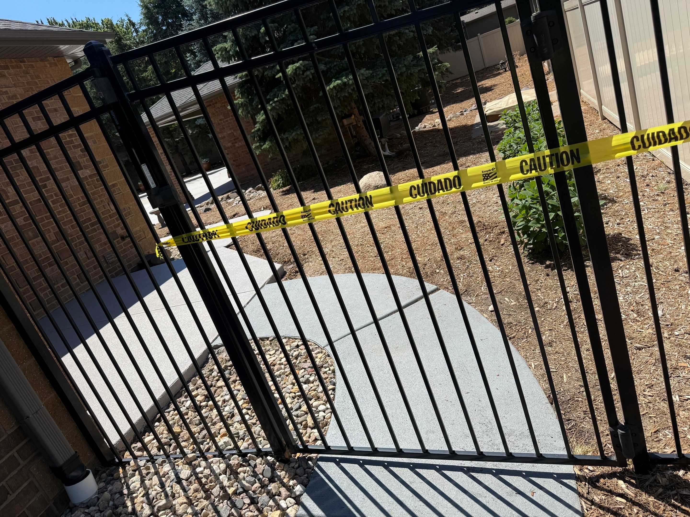 Decorative Concrete Pool Deck and Patio Resurfacing in Sioux Falls by Select Painting, Coatings & Garage Cabinets