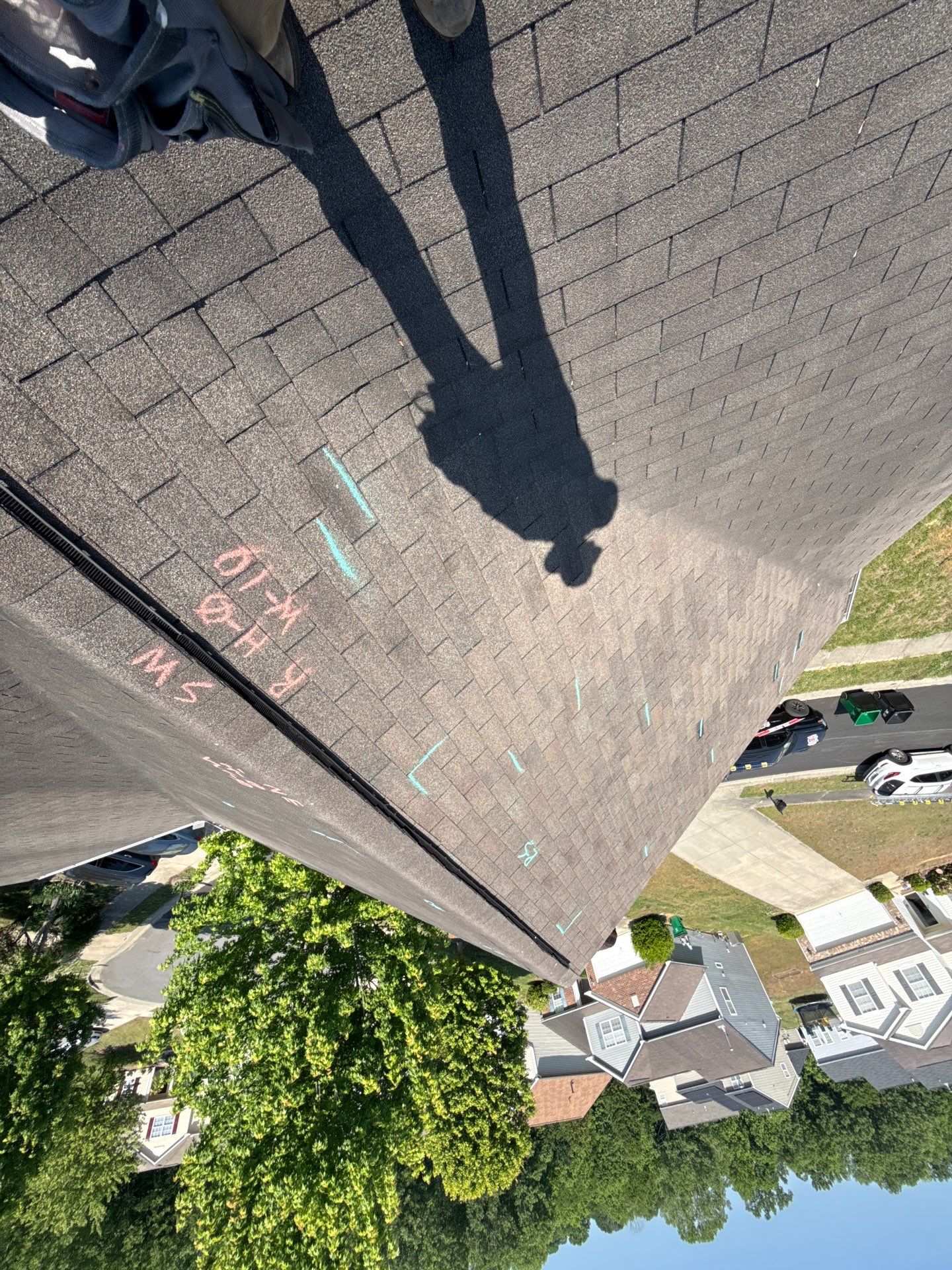 Roof replacement by wind damage by Just Brilliant Restoration JBR
