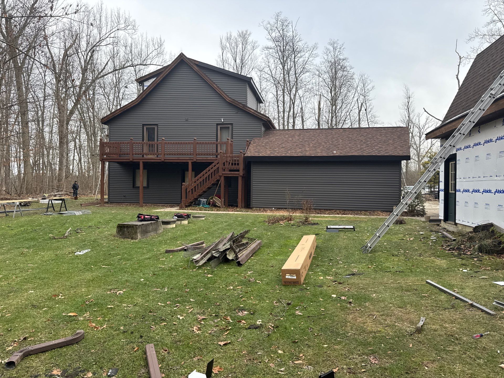 Siding and Gutter Replacement by Homestyle in Valley City by Homestyle Home Improvements (HHI)