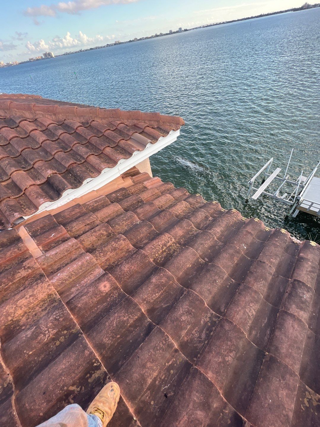 Residential Roofing Repair using Concrete Roof Tile by RoofSmith of Tampa Bay