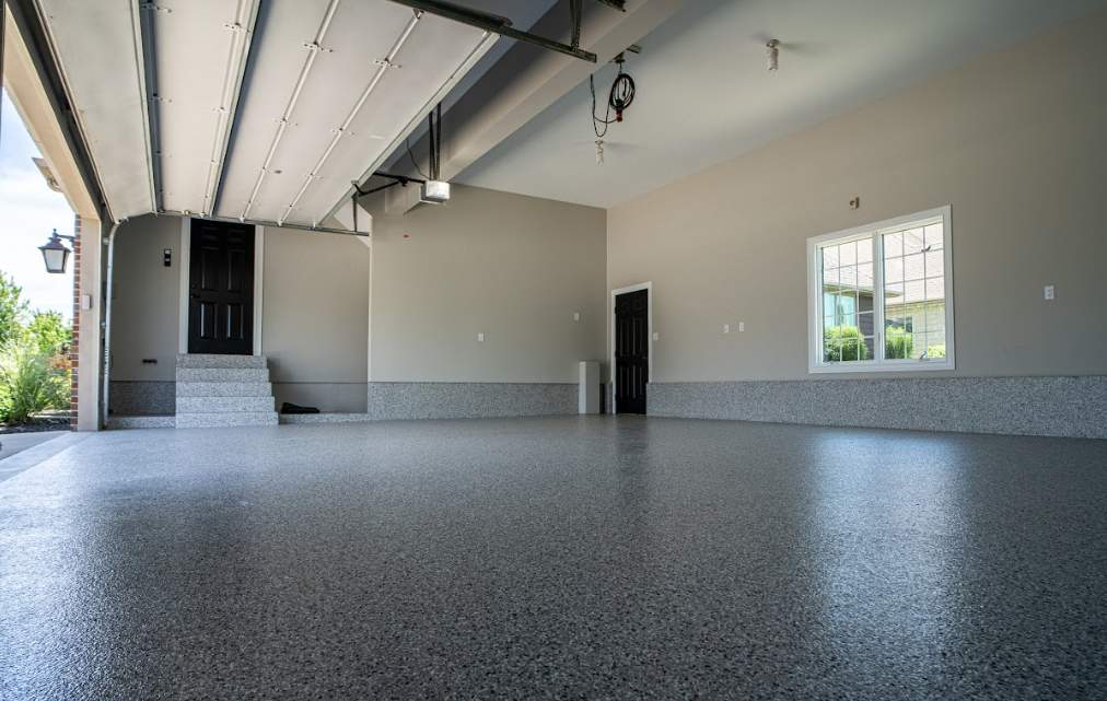 Katsaros Residence - Garage Floor Coating by Level 10 Coatings