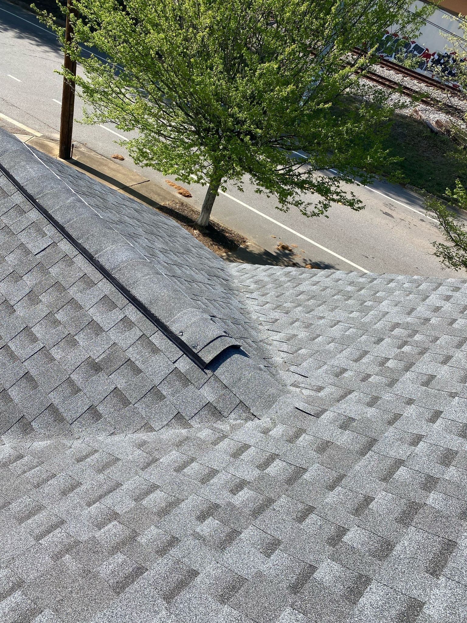 Commercial Roofing Installation using GAF HDZ Architectural Asphalt Shingles | Kirkwood, Atlanta, GA by Mosaic Roofing Company