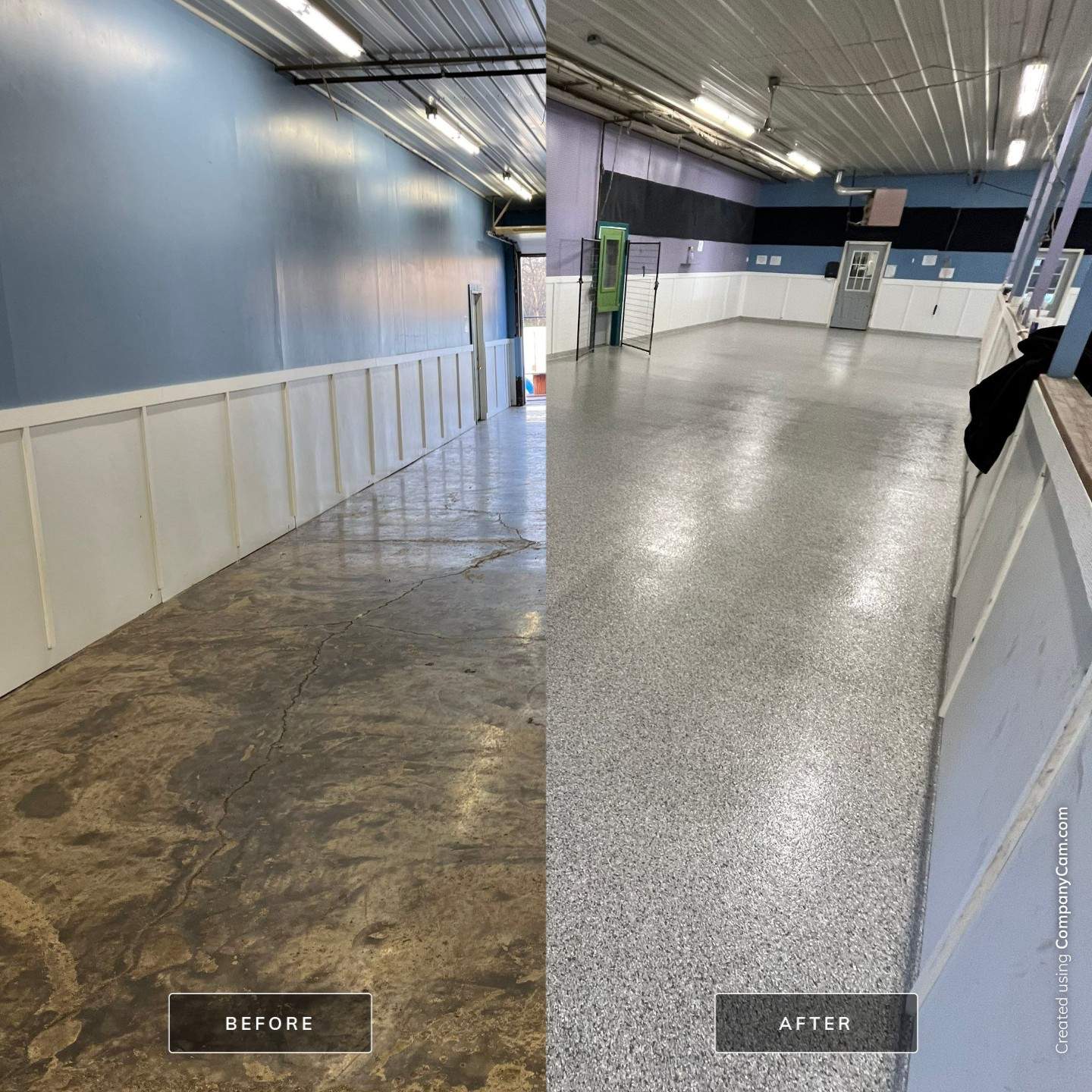 Doggy Daycare Refresh! by Revival Concrete Coatings