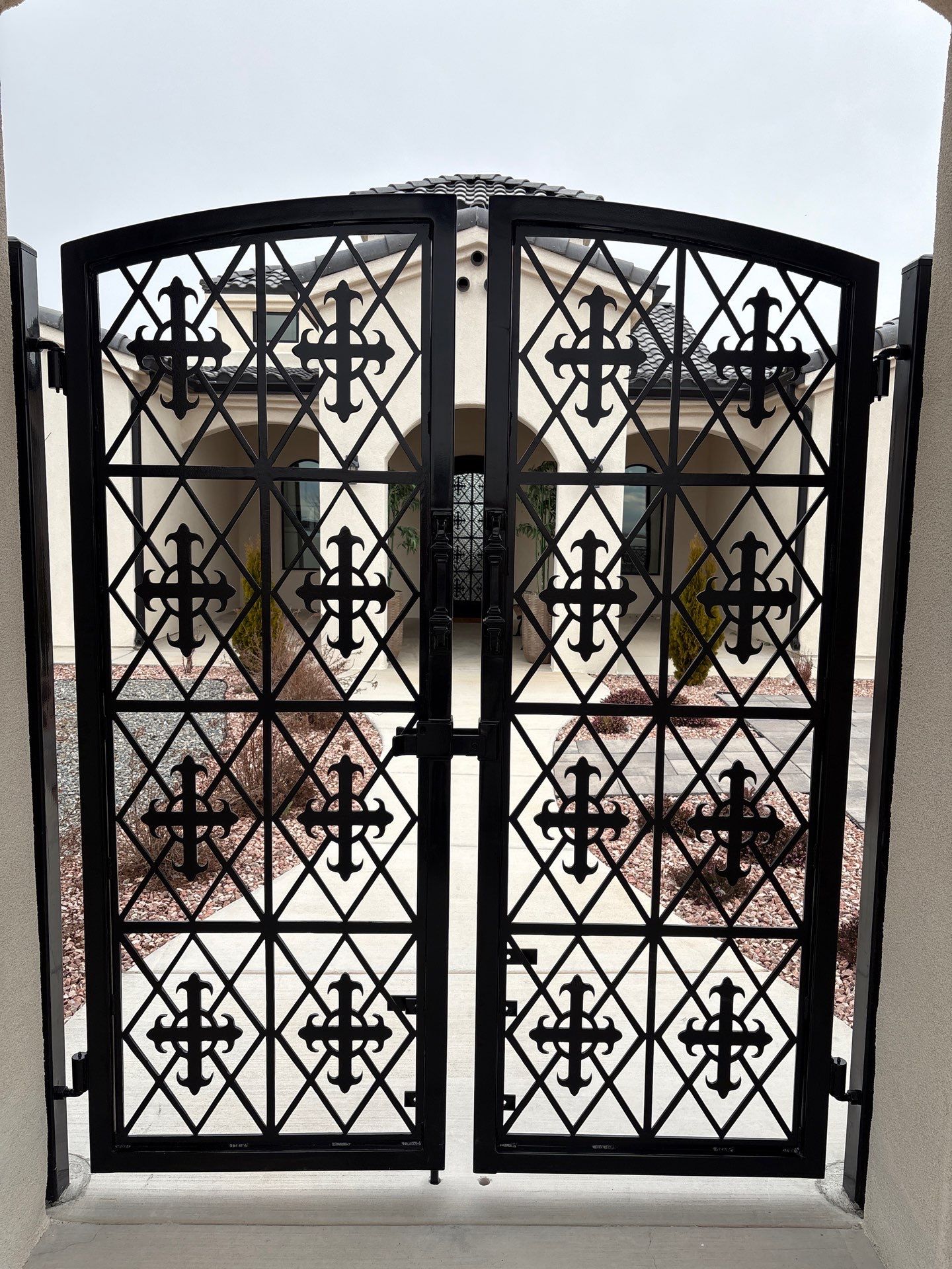 Project in Rio Rancho by Valley Fence Company