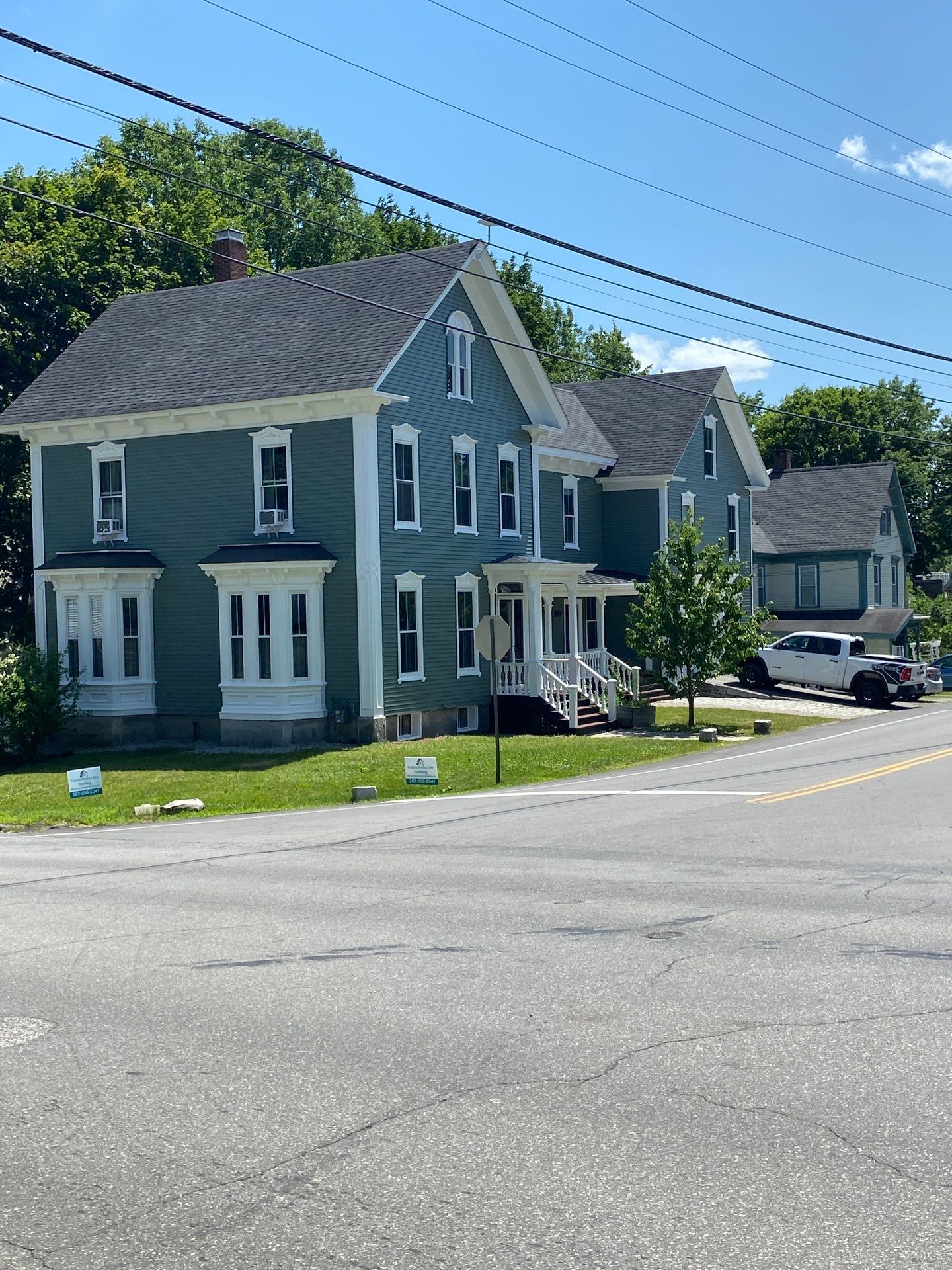 Exterior Home Painting and Carpentry Repairs in Hallowell by Picture Perfect Pro Painting