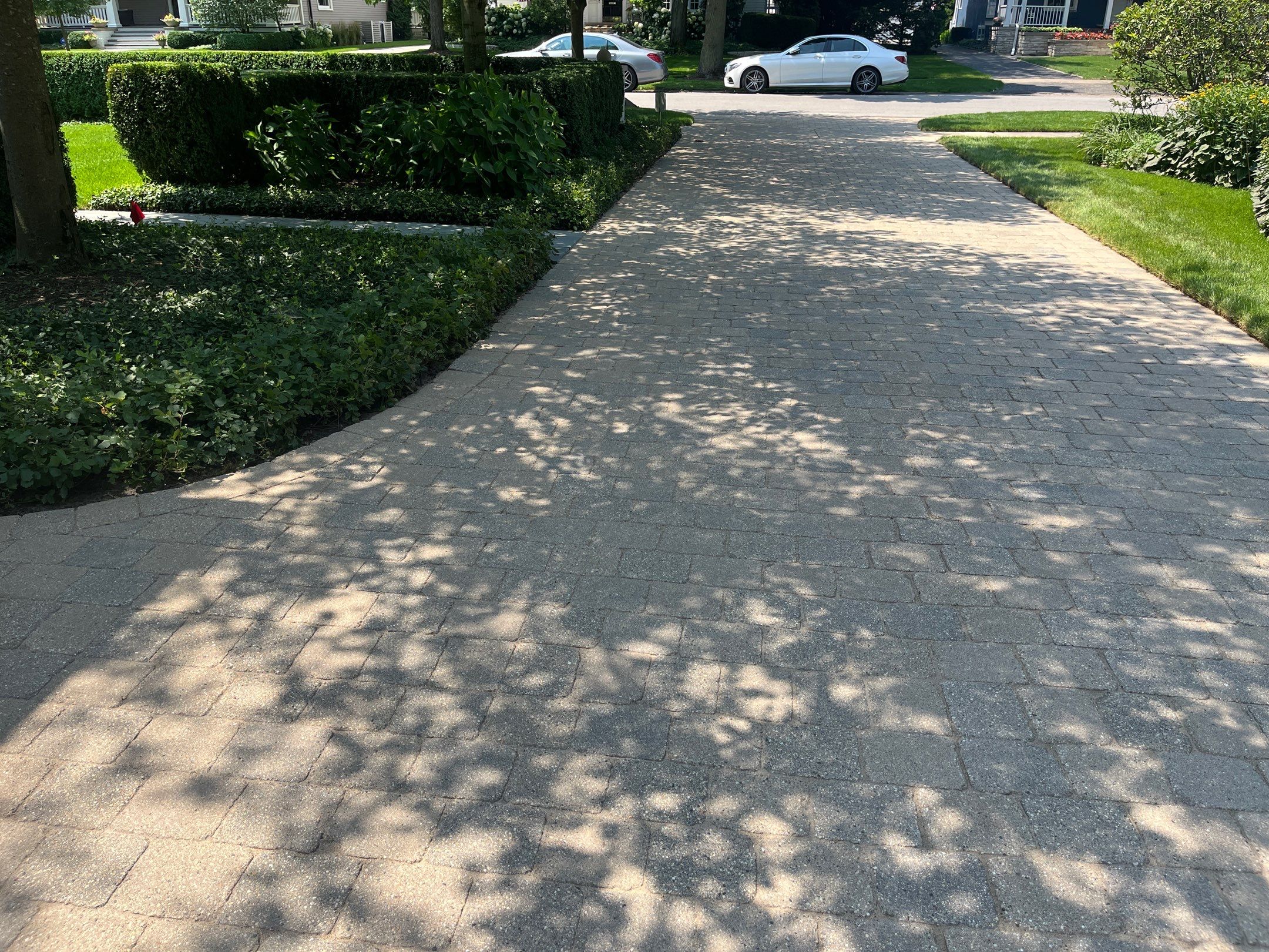Brick paver clean, sand and seal.  using Surebond SB-1300 by Northern Power Washing LLC.