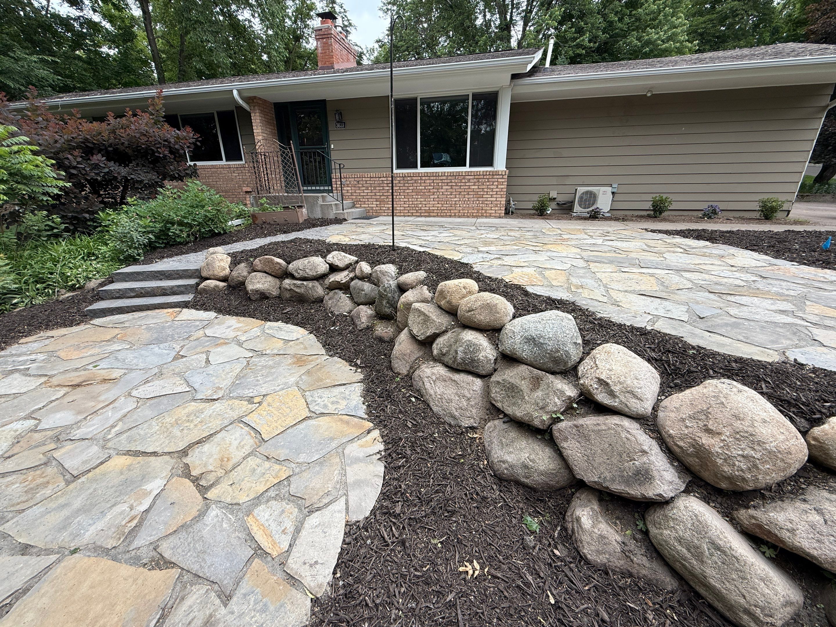 Patio & Steps by Sota landscaping