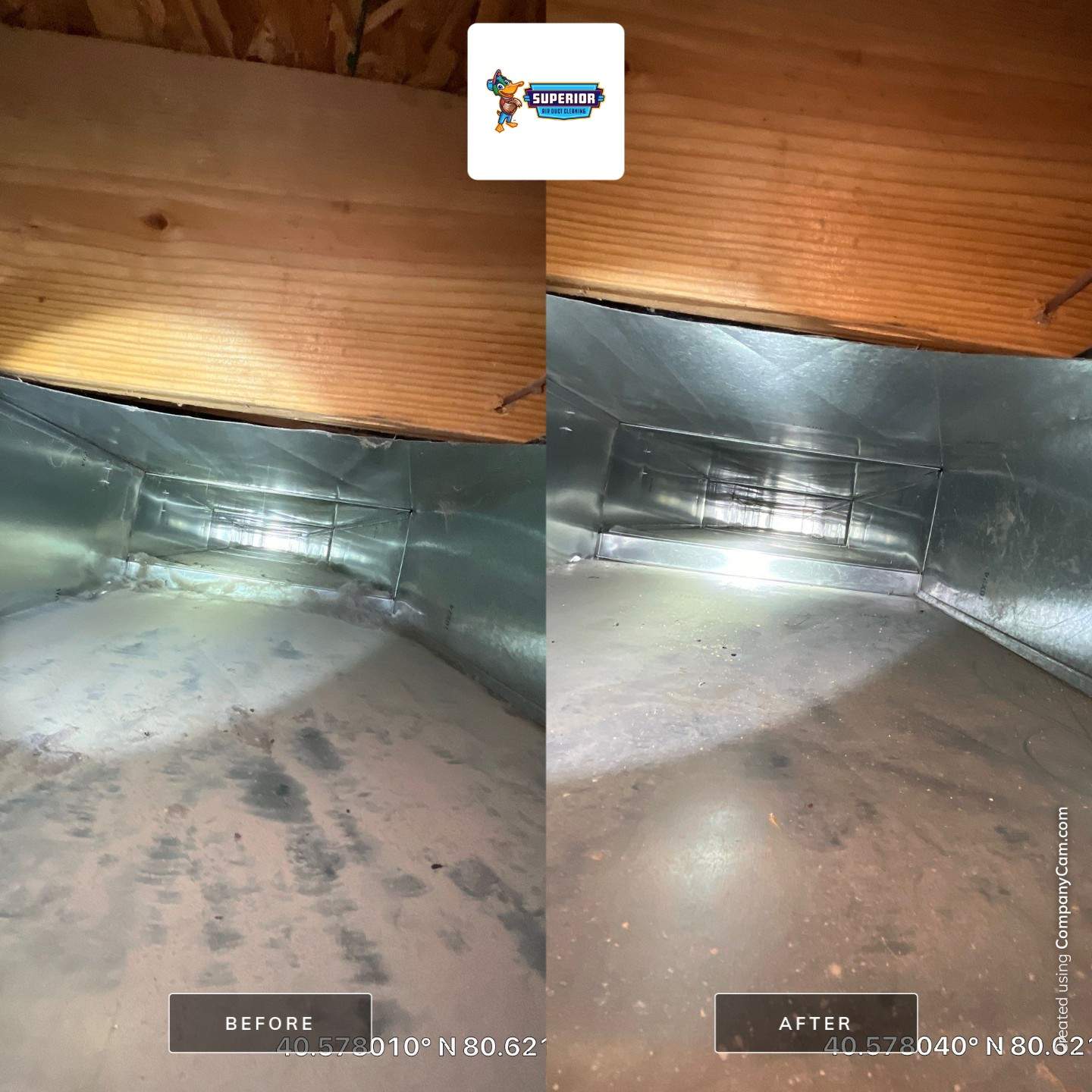 Air Duct Cleaning With a Vacuum Truck in New Cumberland, WV by Superior Air Duct Cleaning