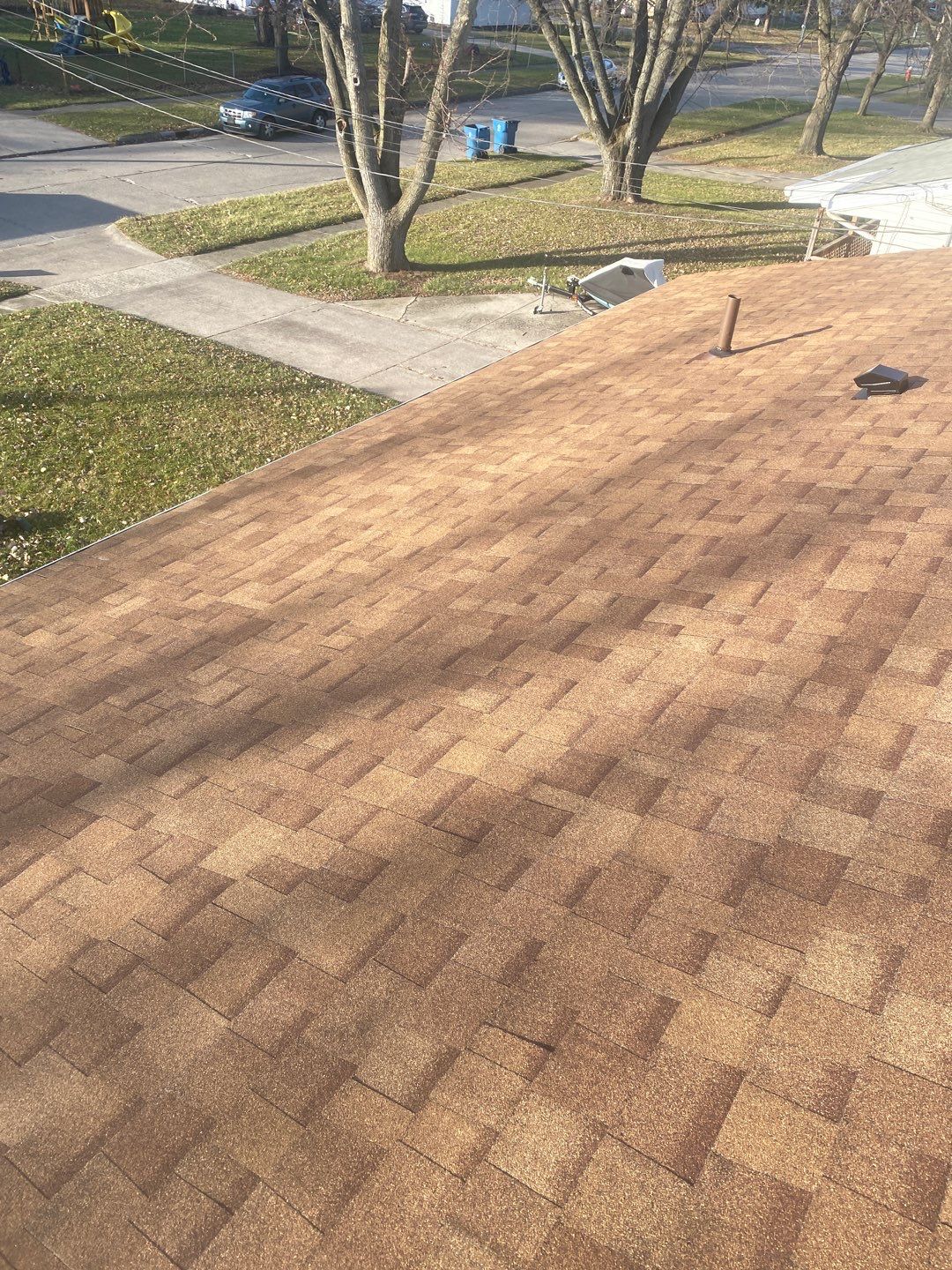 Residential Roofing Installation using Owens Corning Oakridge, Desert Tan by Absolute Roofing and Construction