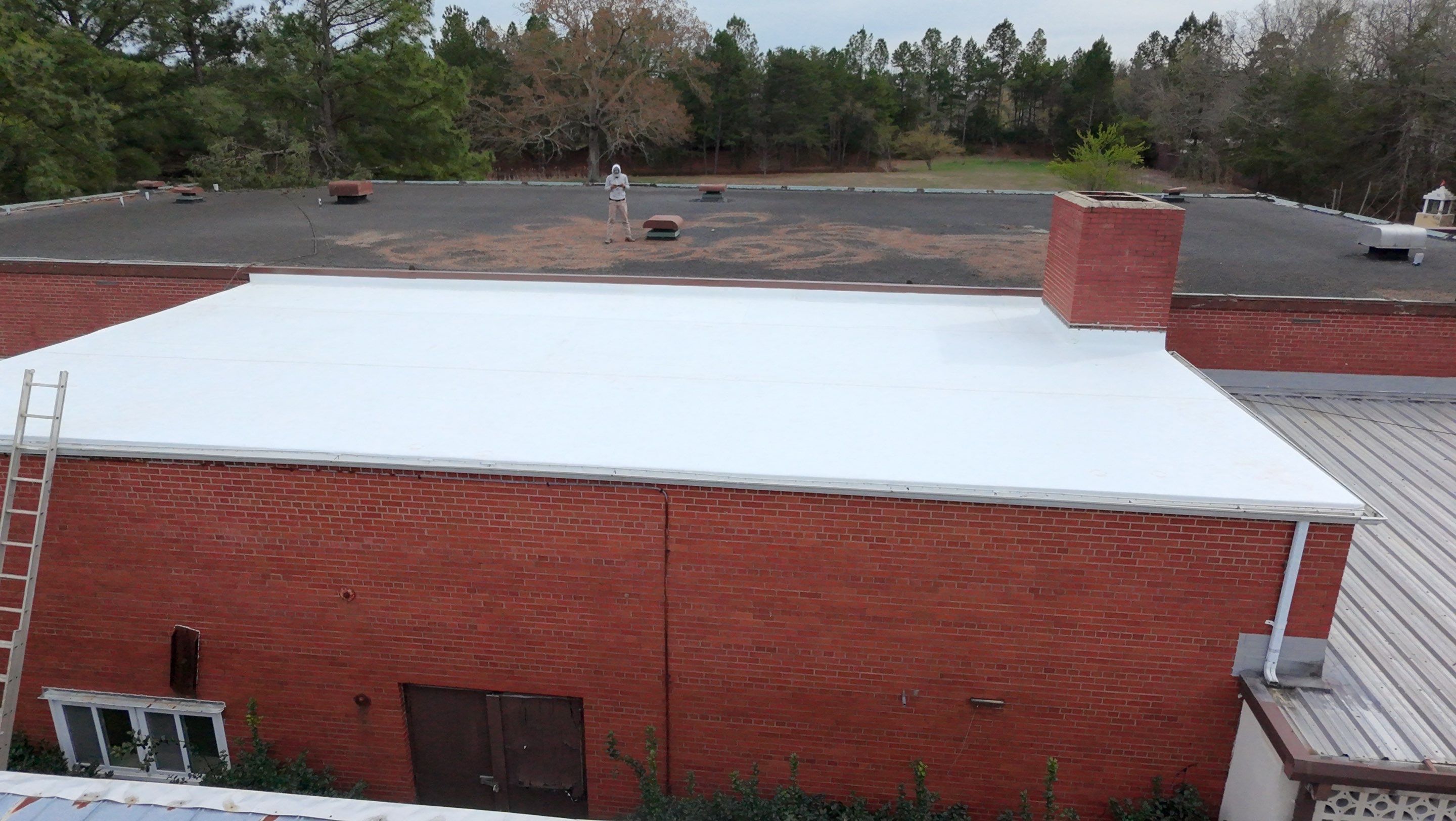 Commercial TPO Roof Replacement – Mebane, NC by Carolina Professional Roofing, Inc
