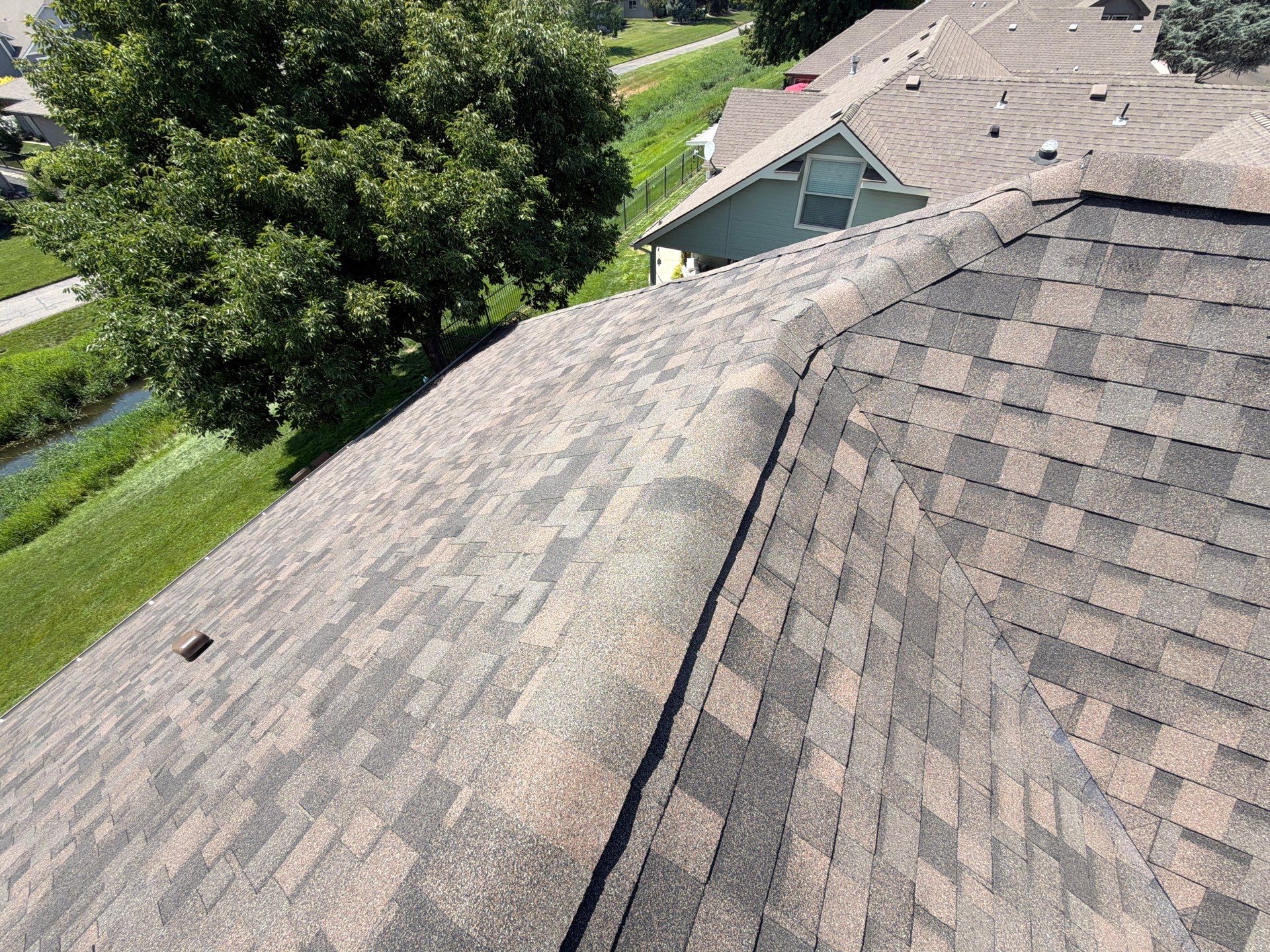 Complete Residential Roof Replacement with Architectural Shingles in Star by Olive Roofing