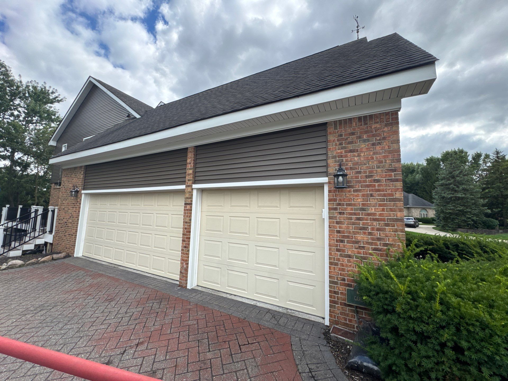 Siding Replacement using Alside Odyssey D4" Flagship Brown by 180 Contractors