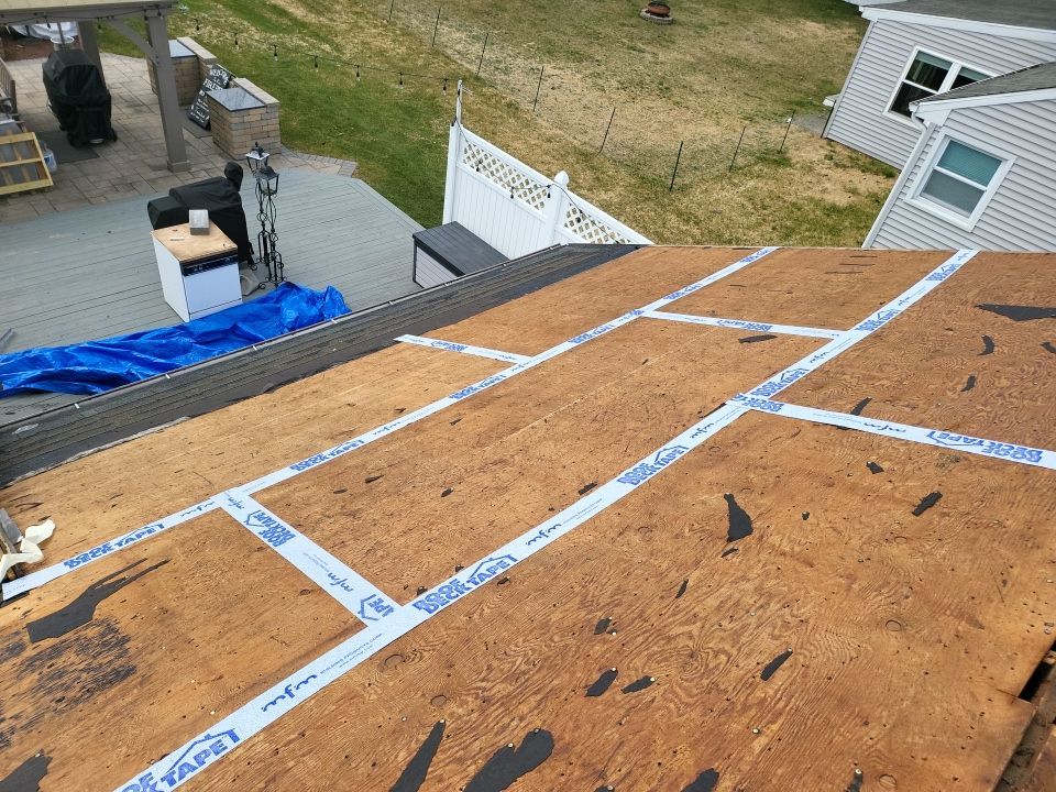 Residential Roofing Installation using Owens Corning TruDefinition - Williamsburg Gray by A Plus Exterior