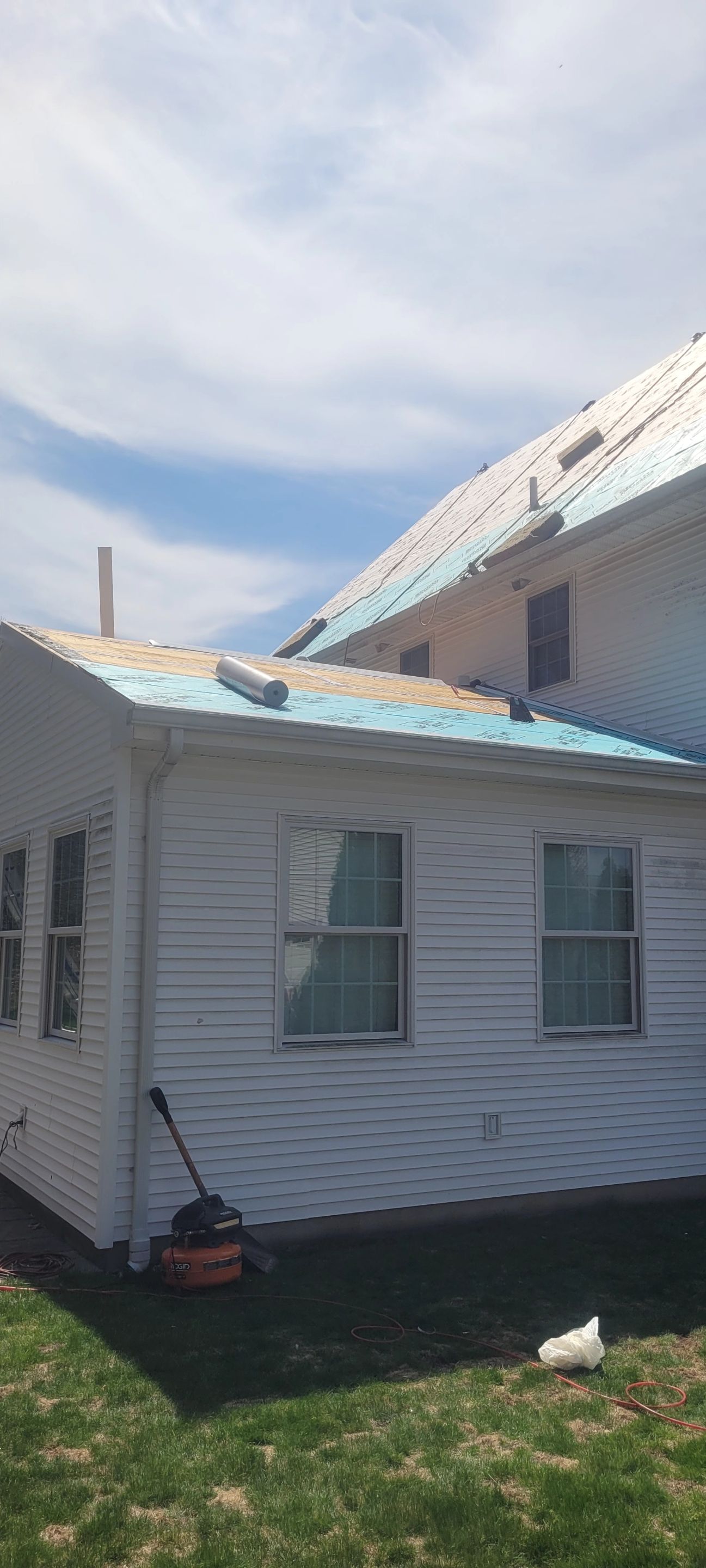 DiGiorgi installs asphalt shingles at Ansonia customer home! by DiGiorgi Roofing and Siding Inc