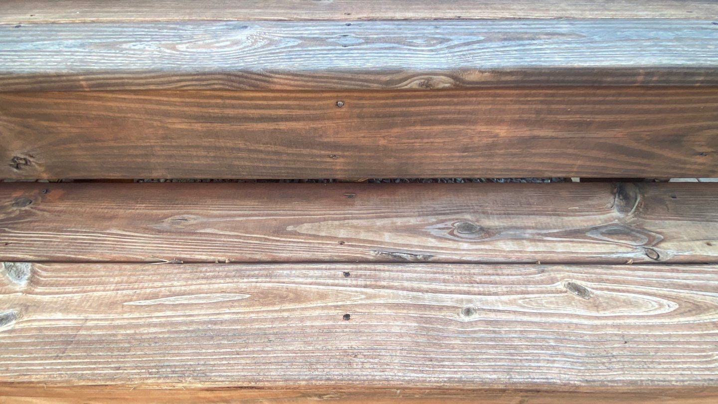 Weathered Deck using Wood Sealant by DuraSeal