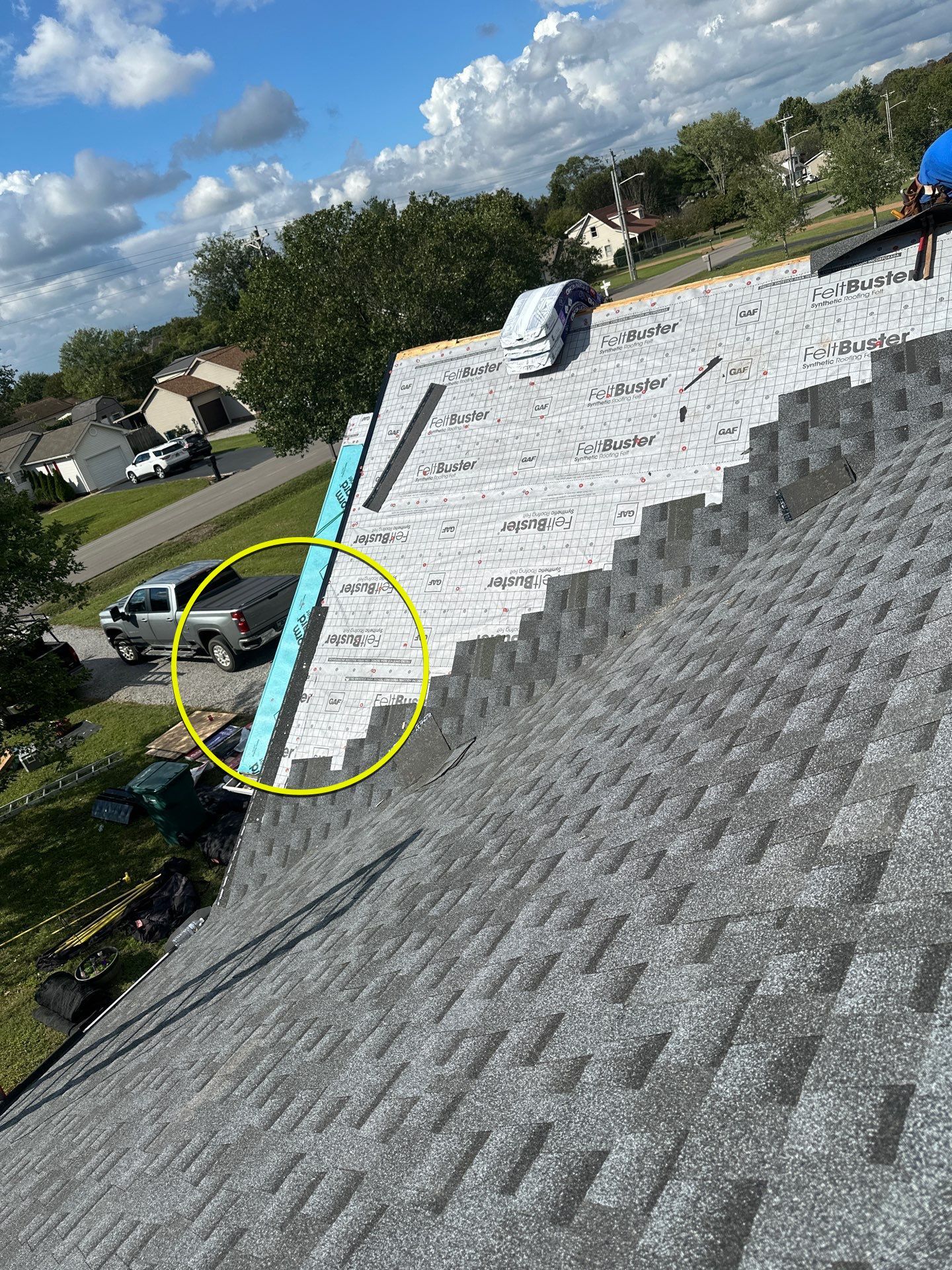 Pewter Gray Dimensional Shingles by Undersun Roofing 