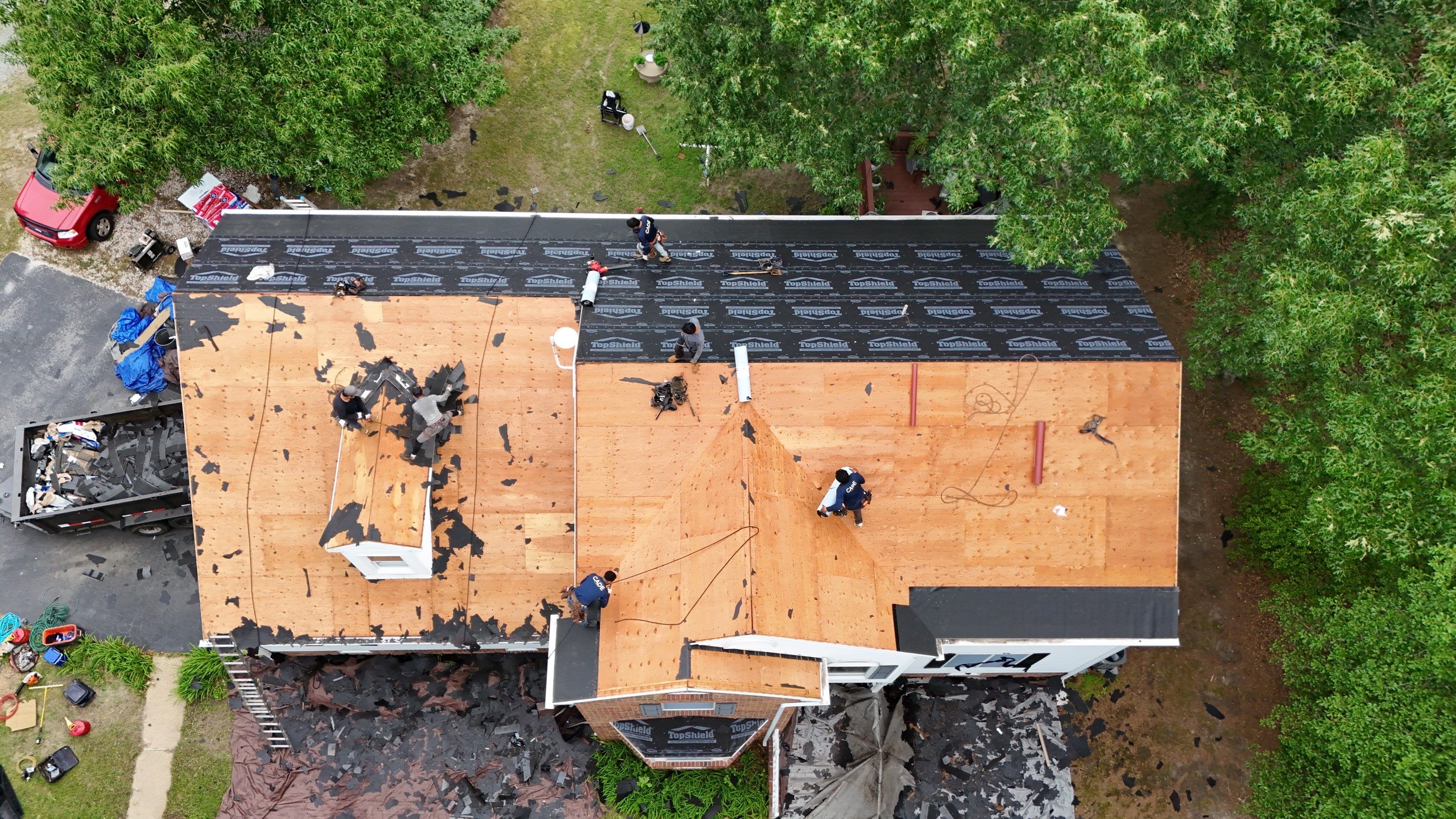 Full Roof Replacement in Quinton VA by Cade Construction