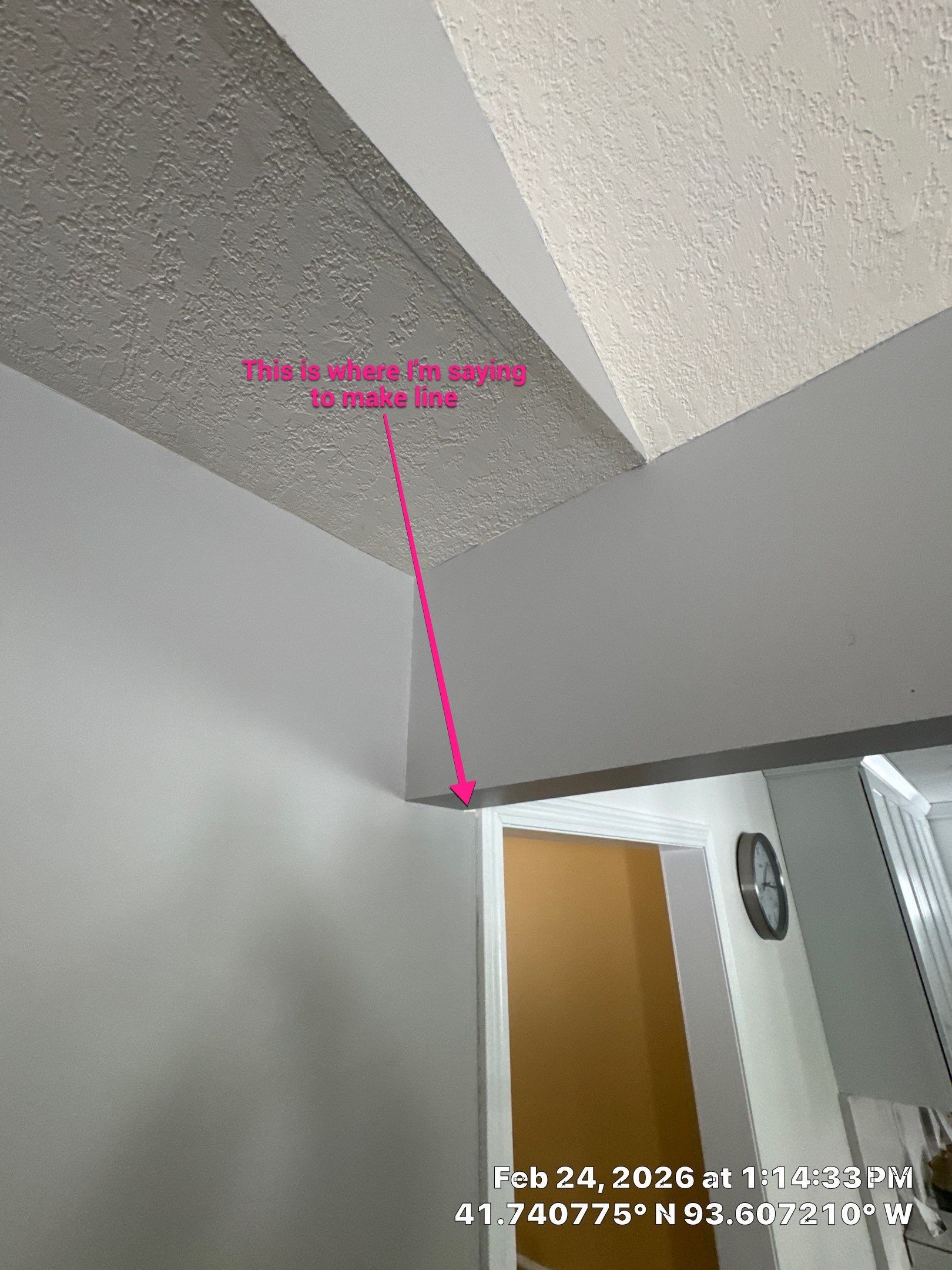 Residential Interior Repaint Walls After Drywall Work Done by Midwest Paint LLC