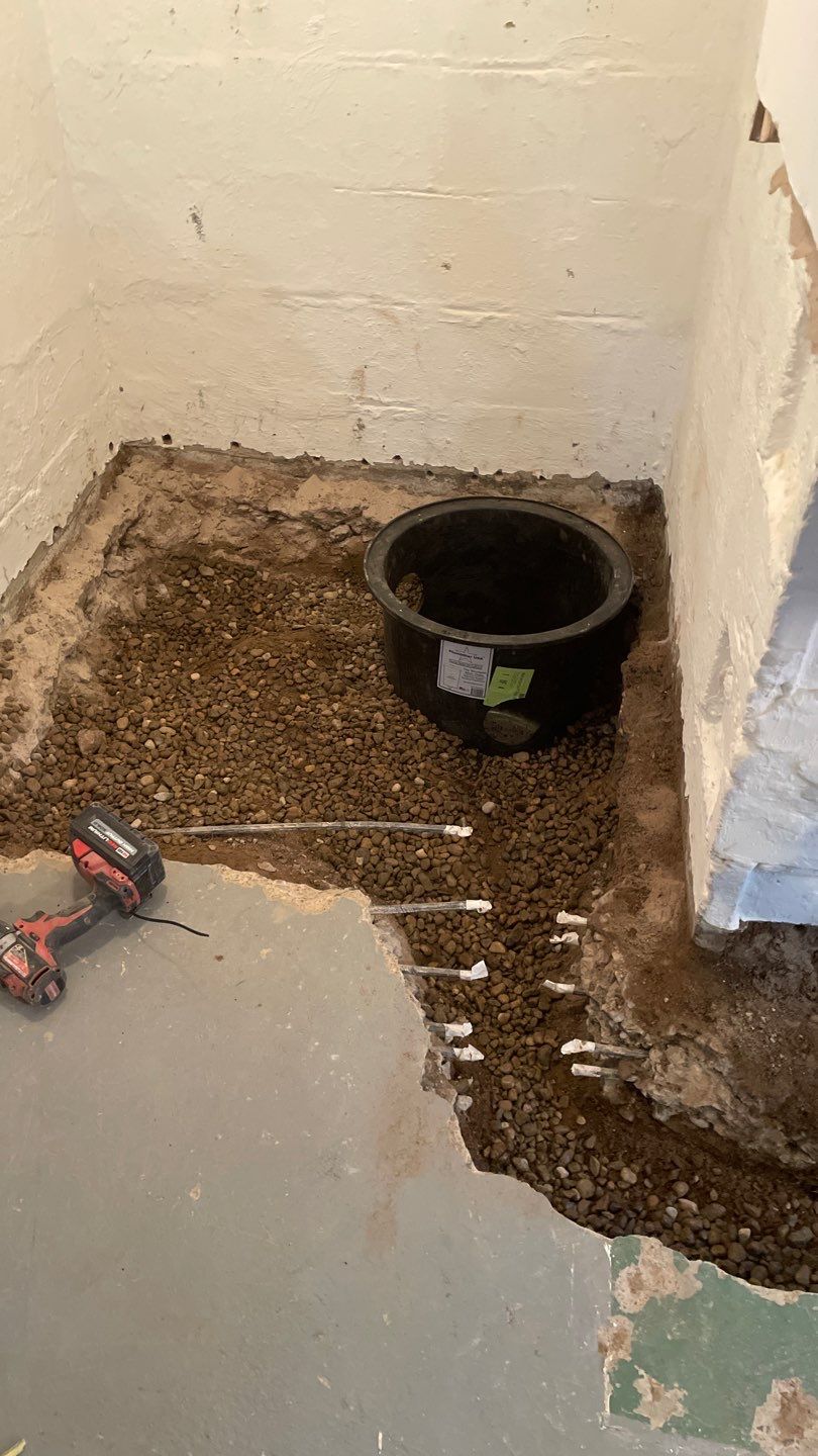 Basement Waterproofing for Kristi & Danny in St. Paul by Waterproofing Northeast