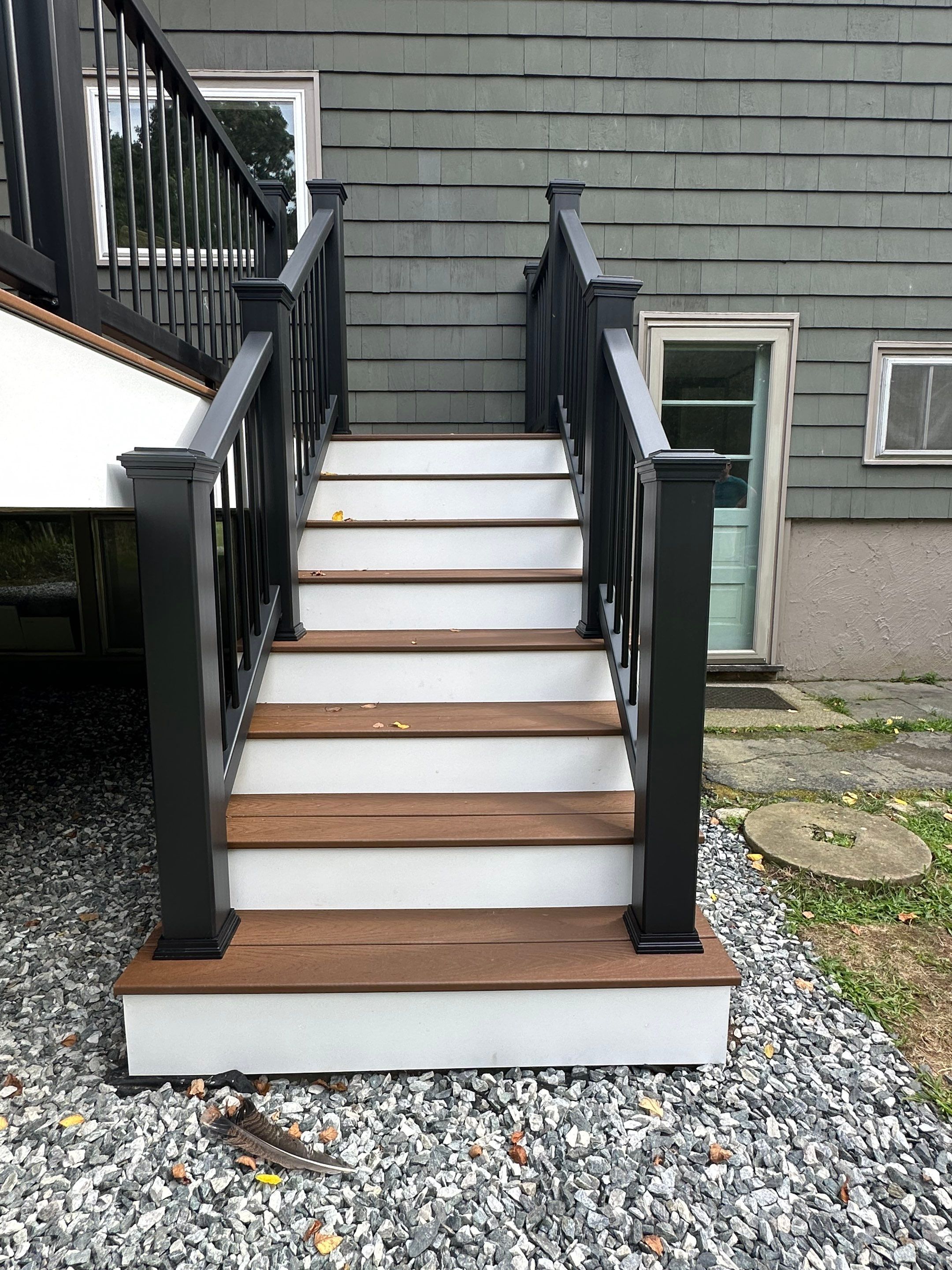 Deck built and Door with new opening in Framingham, MA by UBrothers Construction